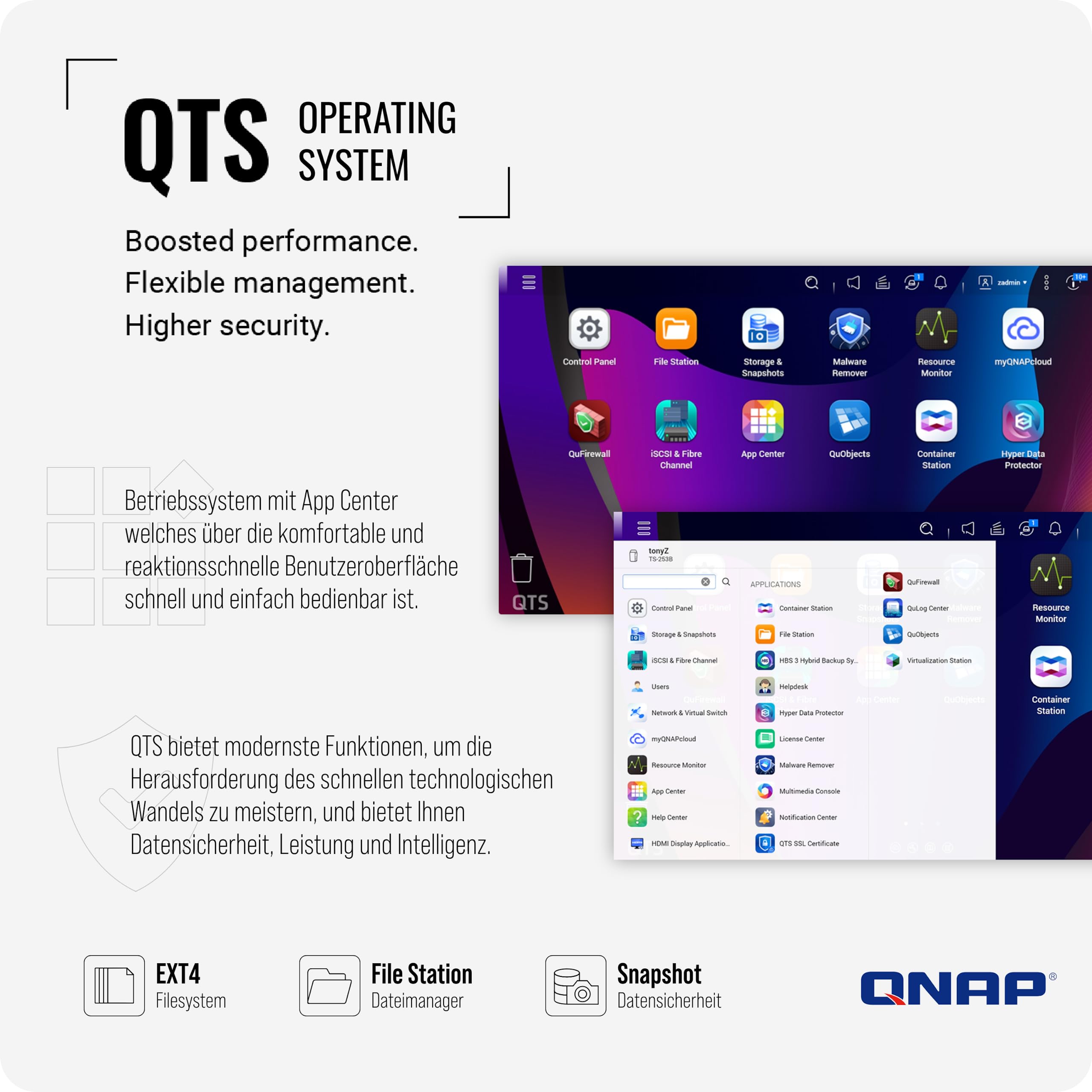 QNAP 6-Bay desktop NAS Intel Celeron N5105/N5095 quad-core