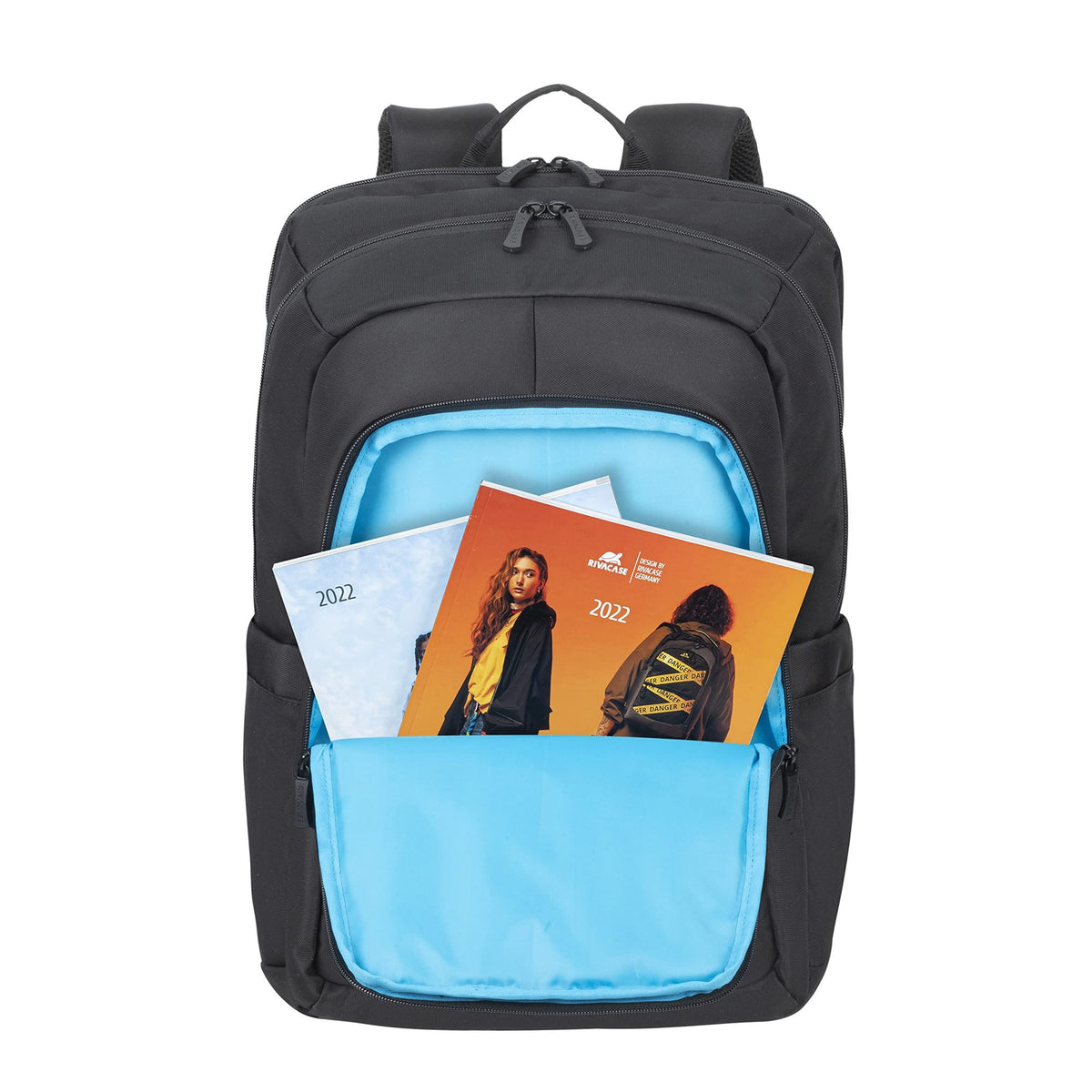 Sac à dos 17,3" Bande réfléchissante Polyester ECO noir dépe
