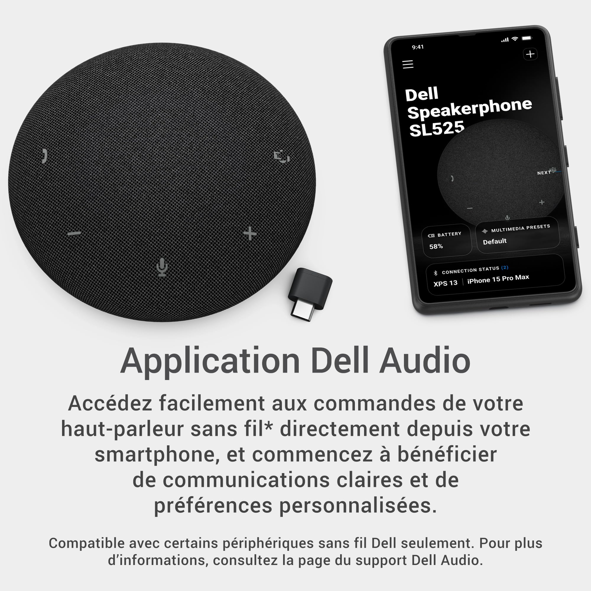 Dell Pro Plus Wireless SpeakerphoneSL525