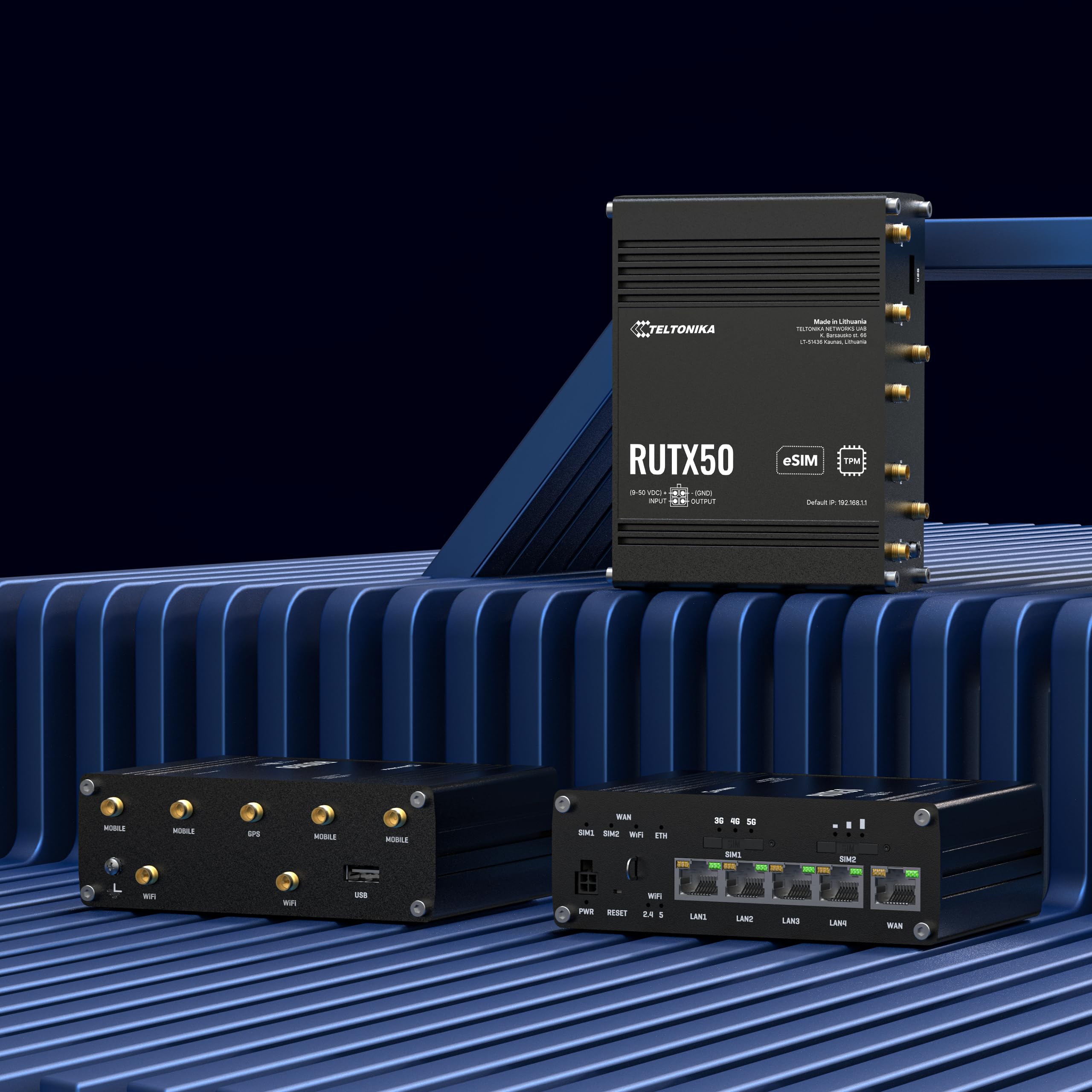 TELTONIKA NETWORKS RUTX50 DUAL SIM 5G/4G/LTE router