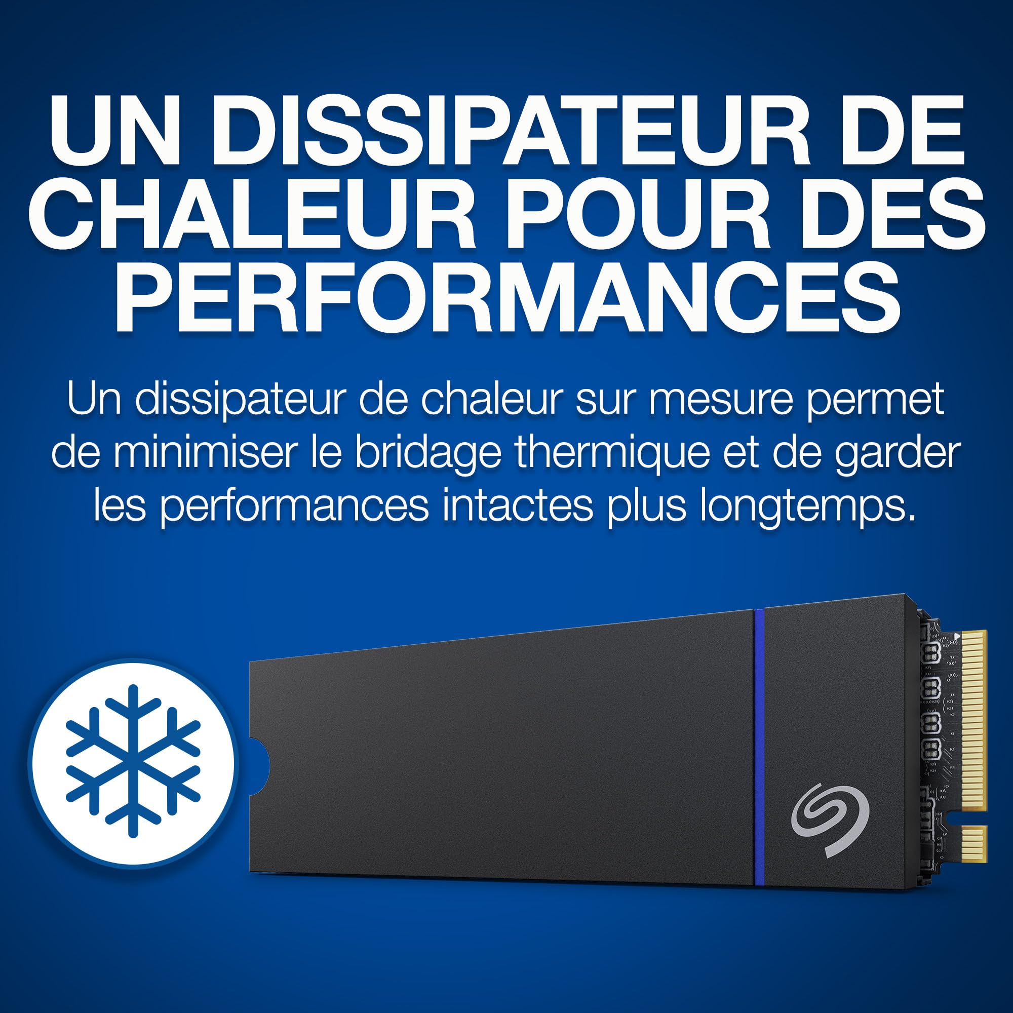 SEAGATE Game Drive for PS5 1To NVMe M.2 SSD EMEA