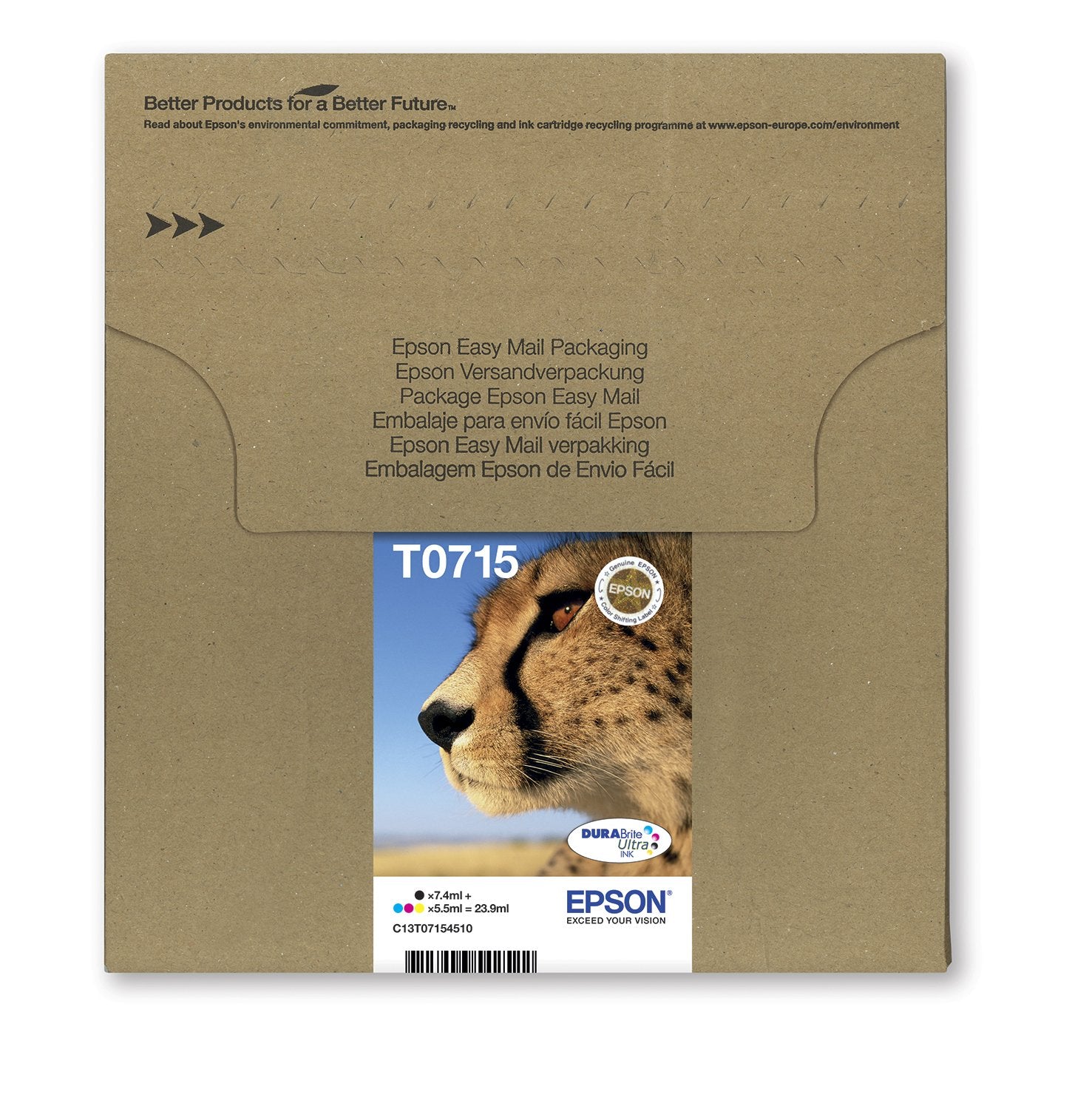 EPSON 2LB EasyMail MP Cheetah DURABrite Ultra CMYK