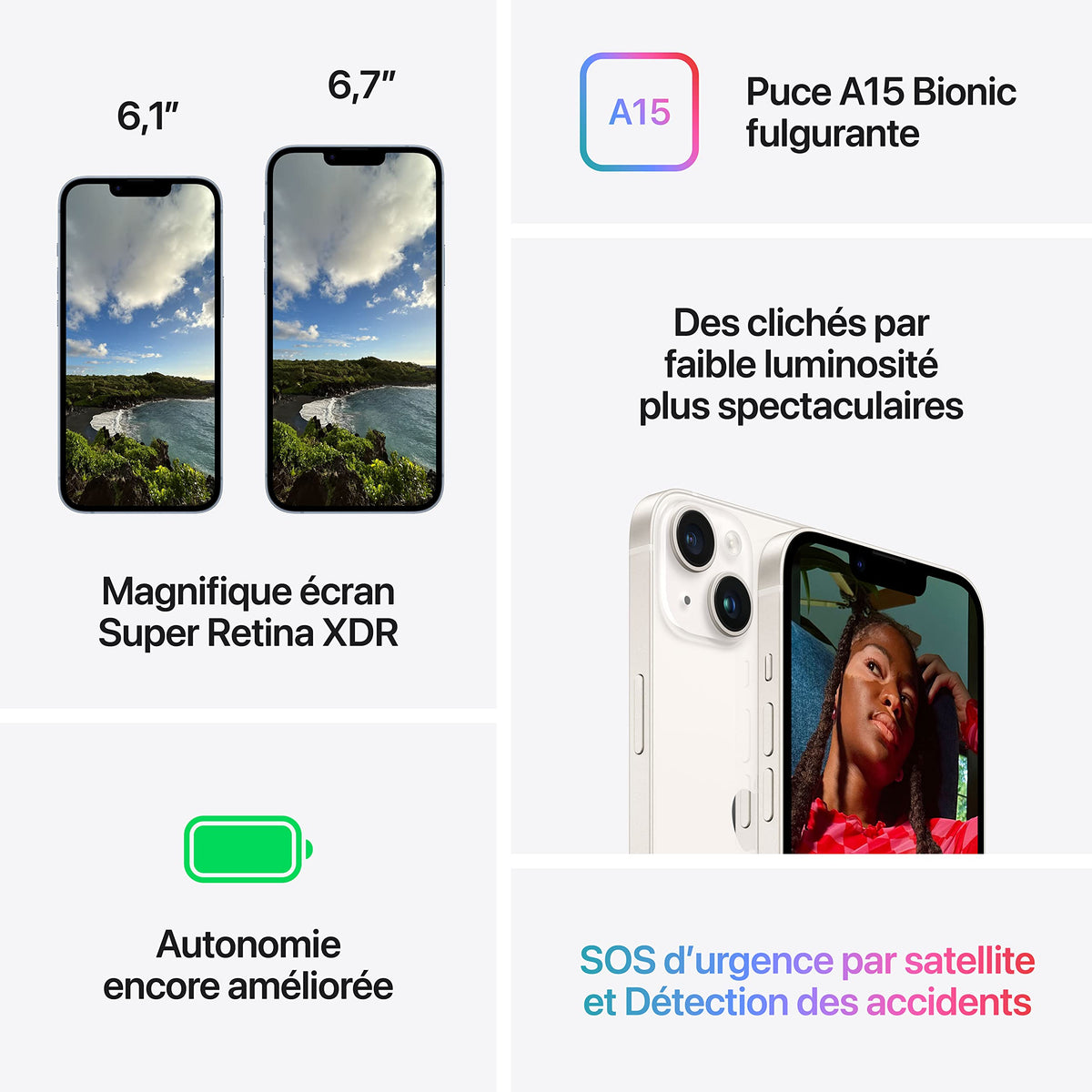 Apple AirPods (3rd generation) AirPods Casque Sans fil Ecouteurs Appels/Musique Bluetooth Blanc