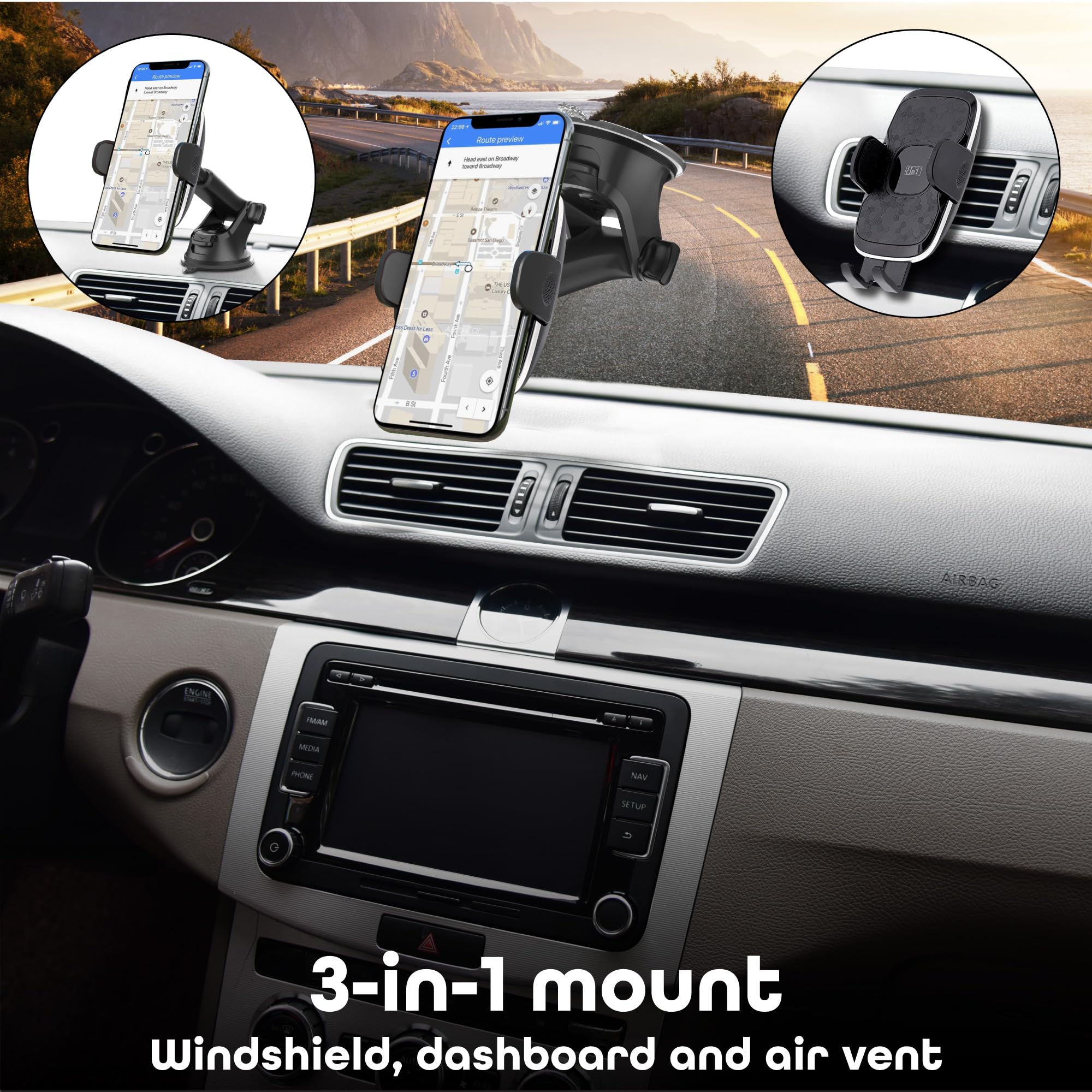 TNB 3 in 1 premium telescopic holder