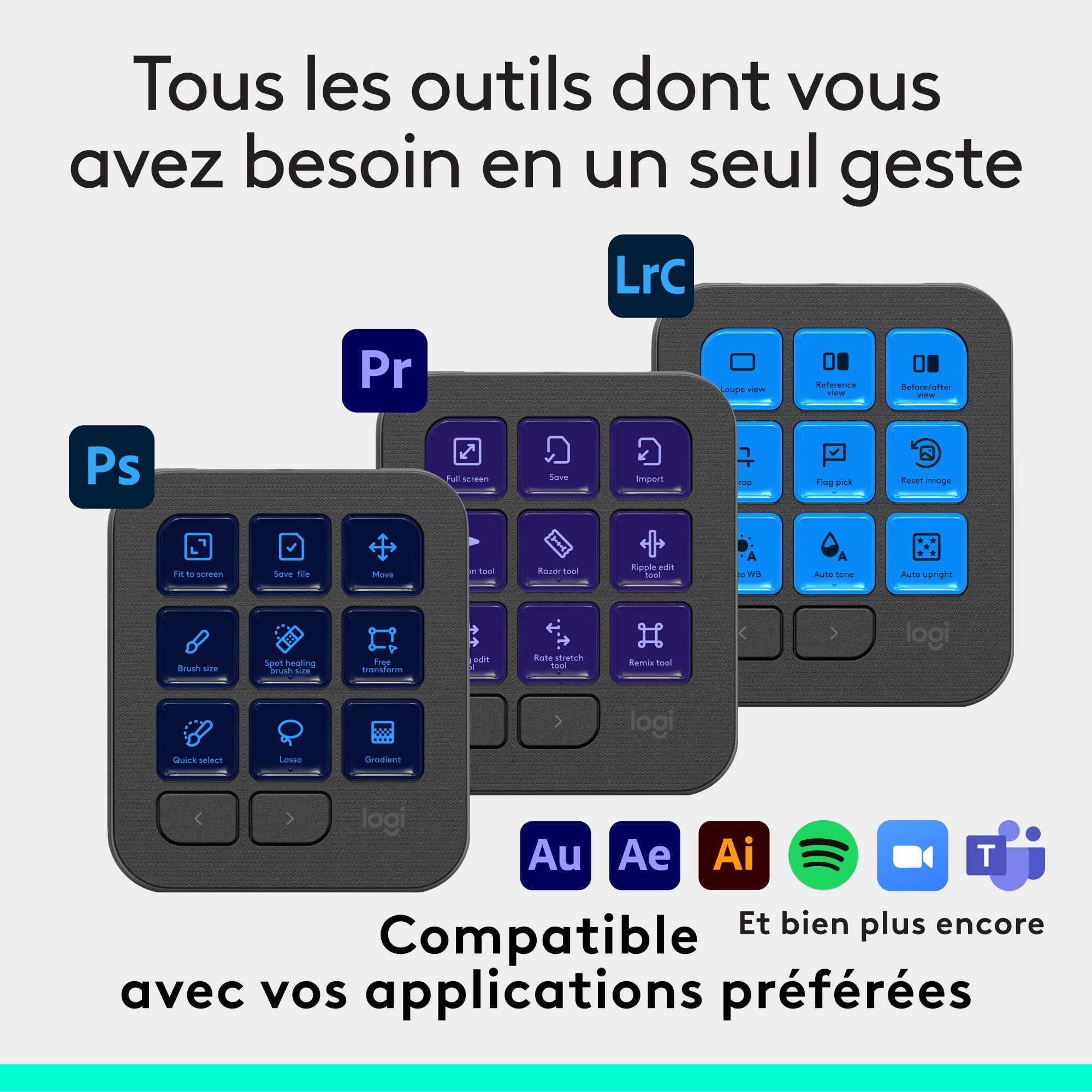 Logitech MX Creative Console-GRAPHITE-EM
