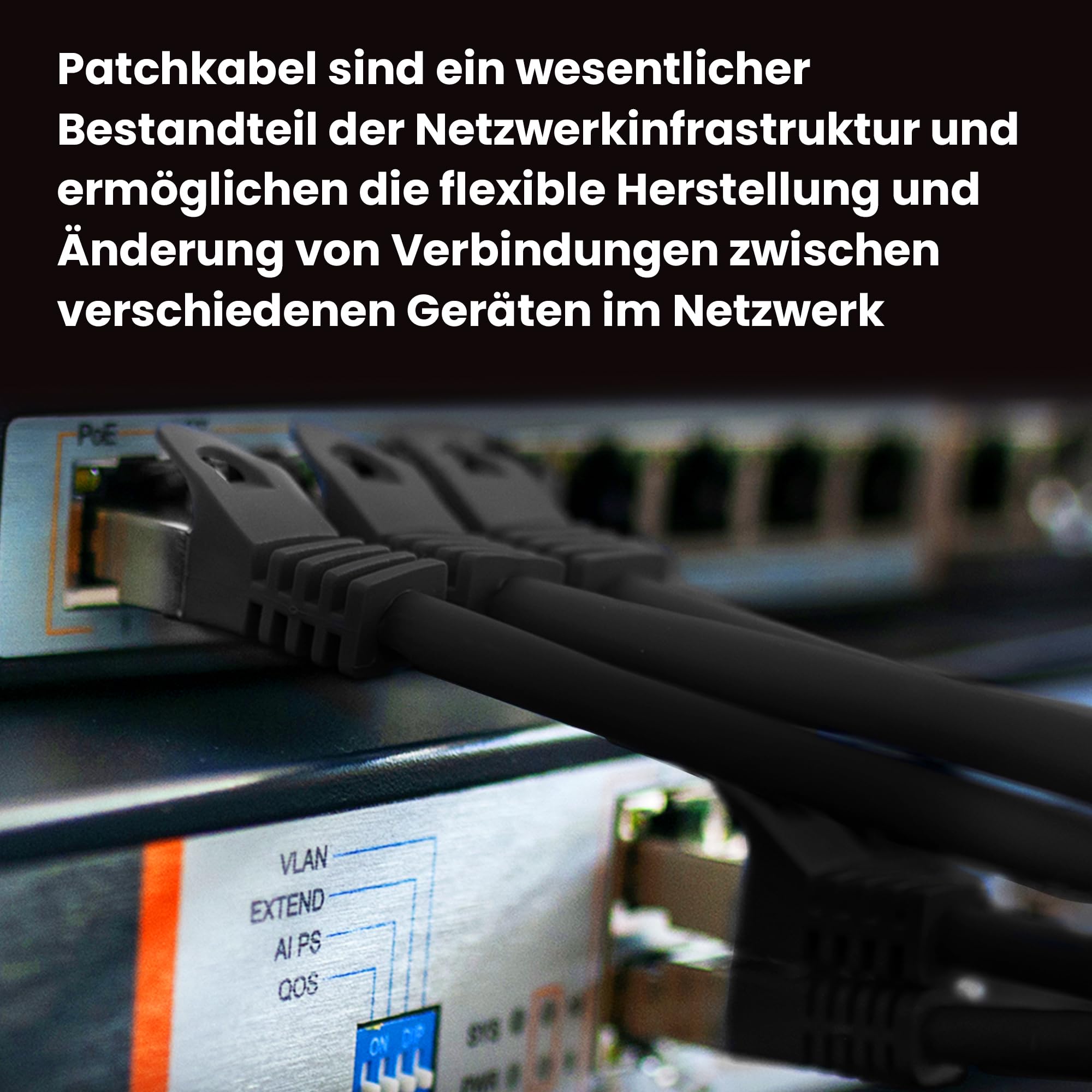 Extralink EX.7584 câble de réseau Noir Cat5e F/UTP (FTP)