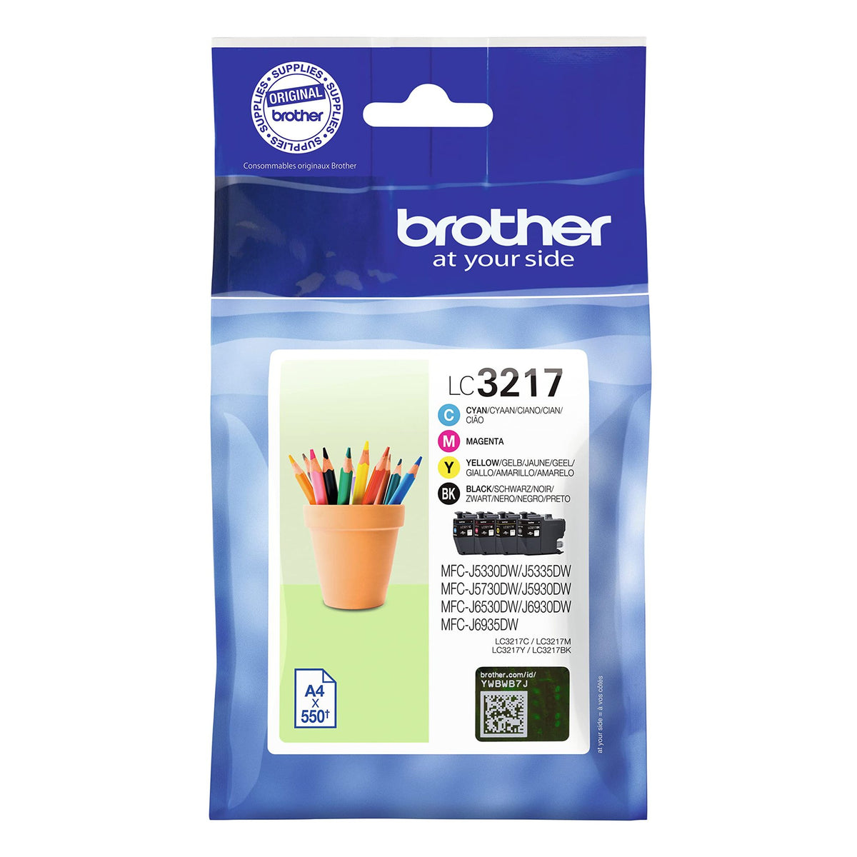 BROTHER Value Pack LC3217BK/C/M/Y