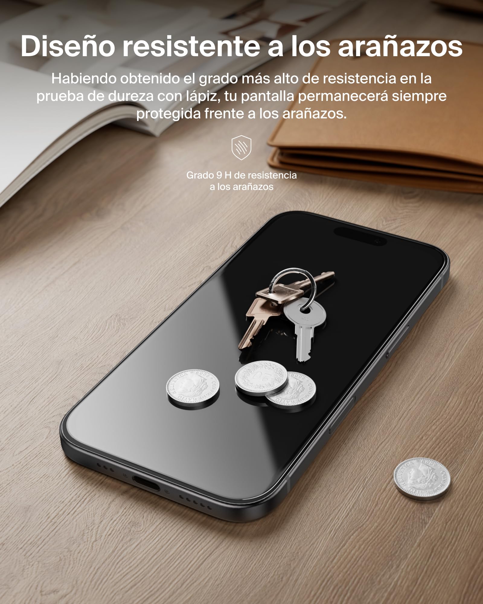 BELKIN Invisiglass Privacy Screen Protector - iPhone 17 Pro Max
