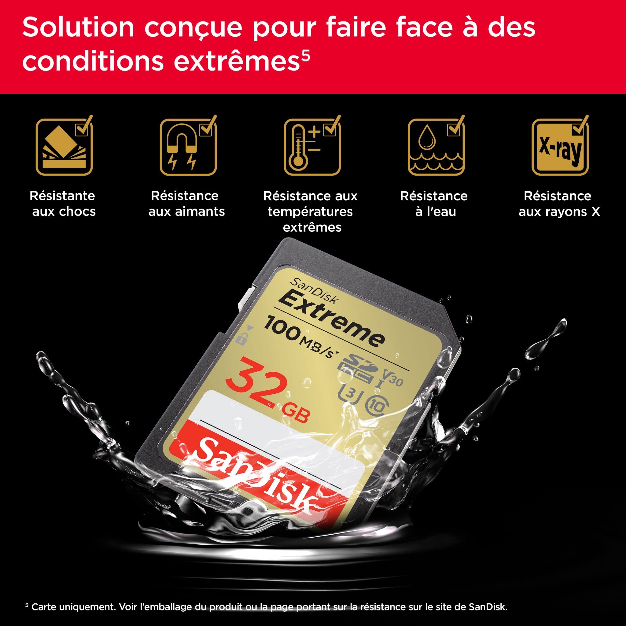 Extreme 32GB SDHC 100MB/s UHS-I