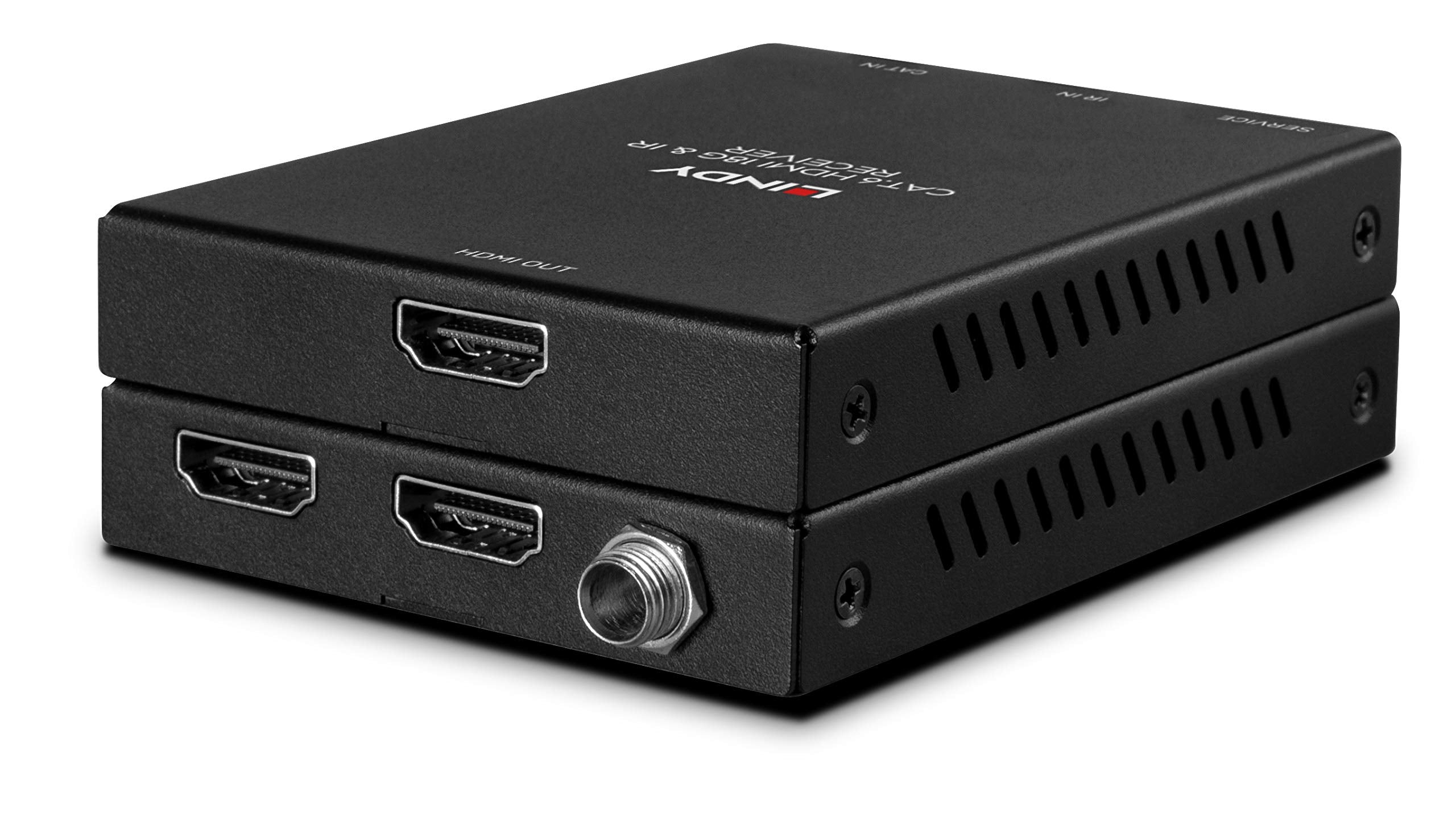 LINDY 50m Cat.6 HDMI 18G & IR Extender with PoC & Loop Out