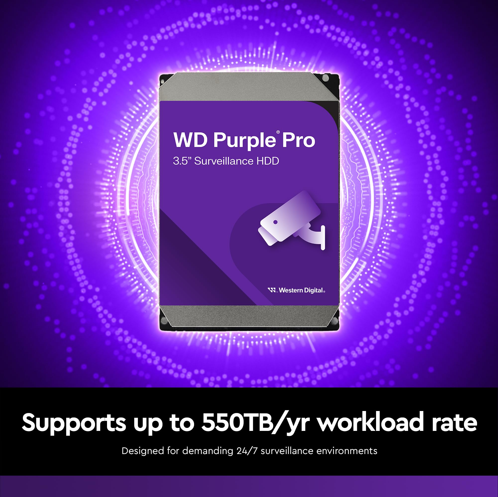 WD Purple Pro 24To SATA 6Gb/s 3.5p