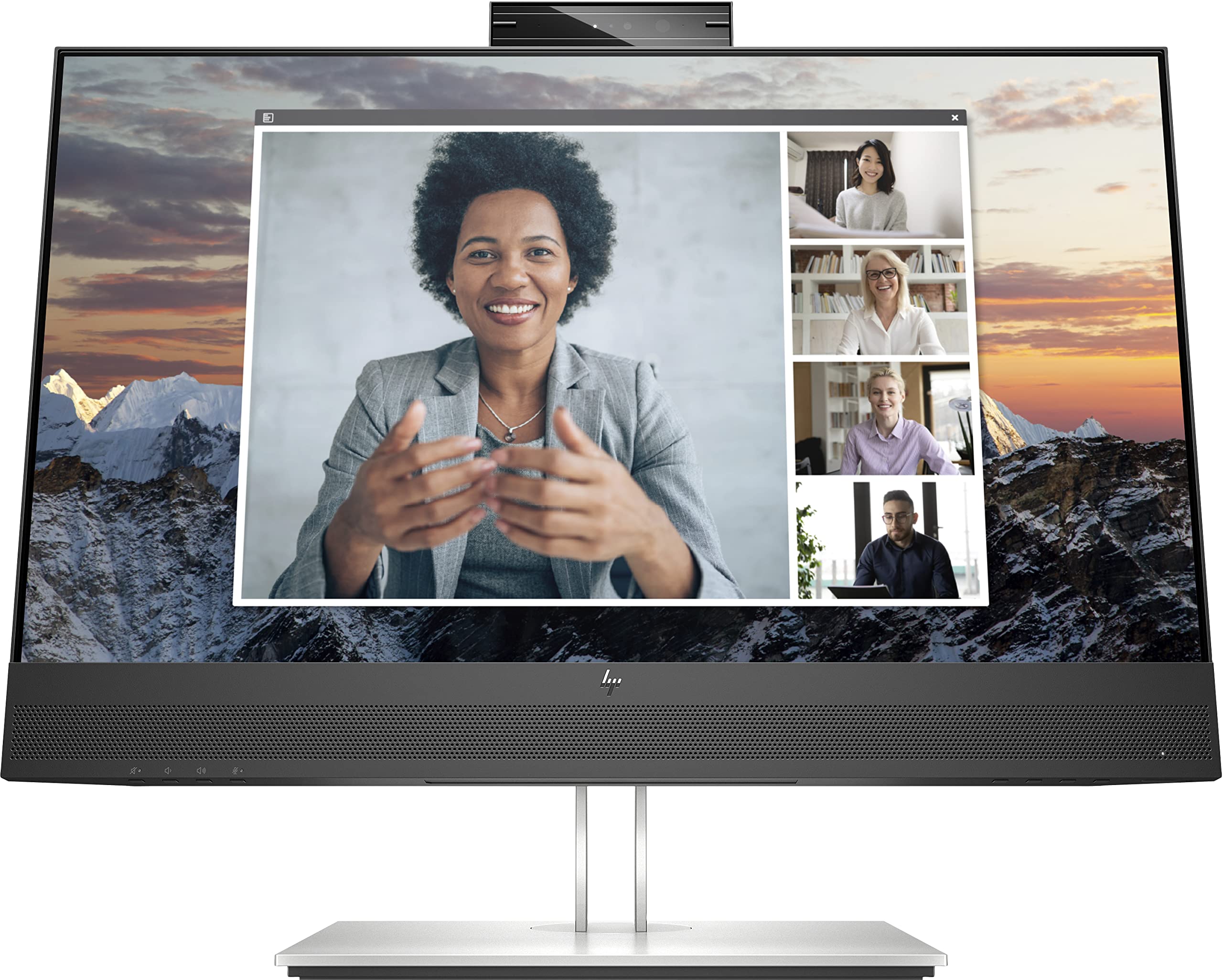 "HP E24m G4 60,5 cm (23.8"") 1920 x 1080 pixels Full HD Noir, Argent"