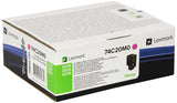 LEXMARK CS720 CS725 CX725 Cartouche de toner Return Programme Magenta 3K