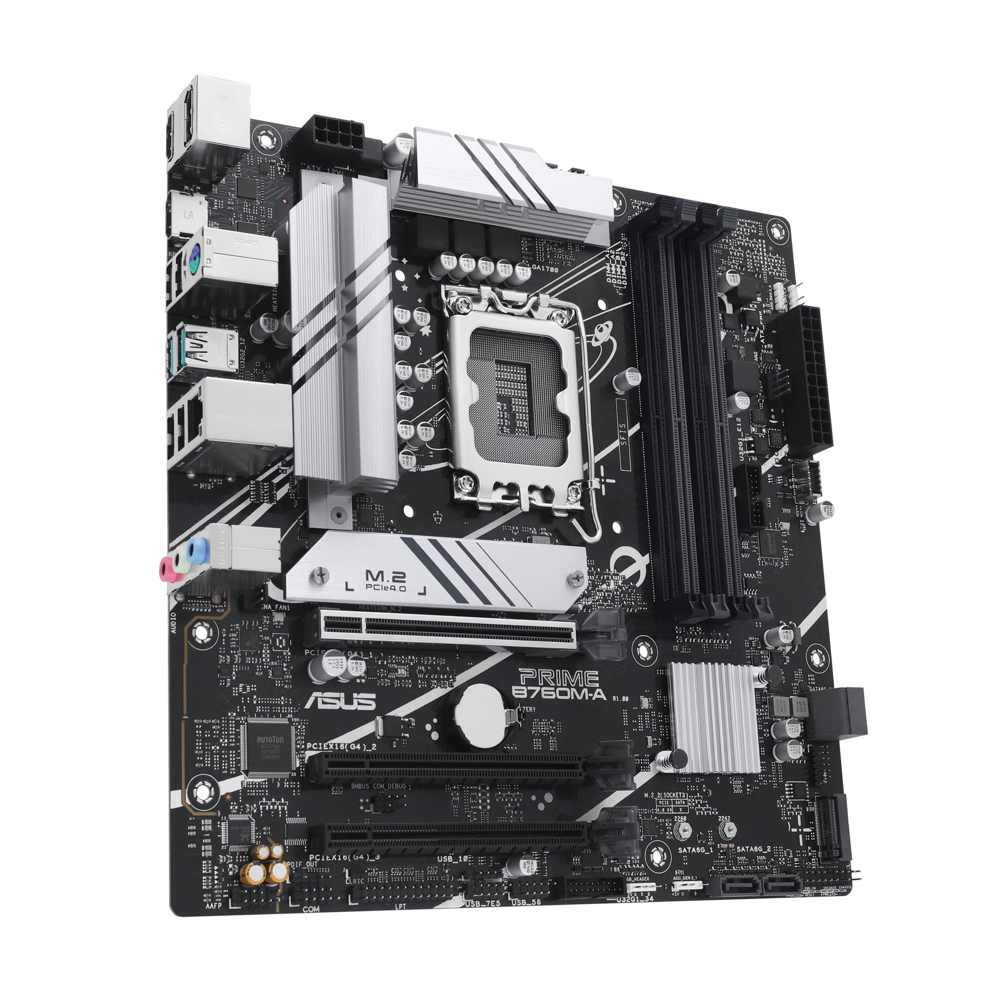 ASUS PRIME B760M-A-CSM LGA1700 mATX MB 4xDDR5 4xSATA 2xM.2