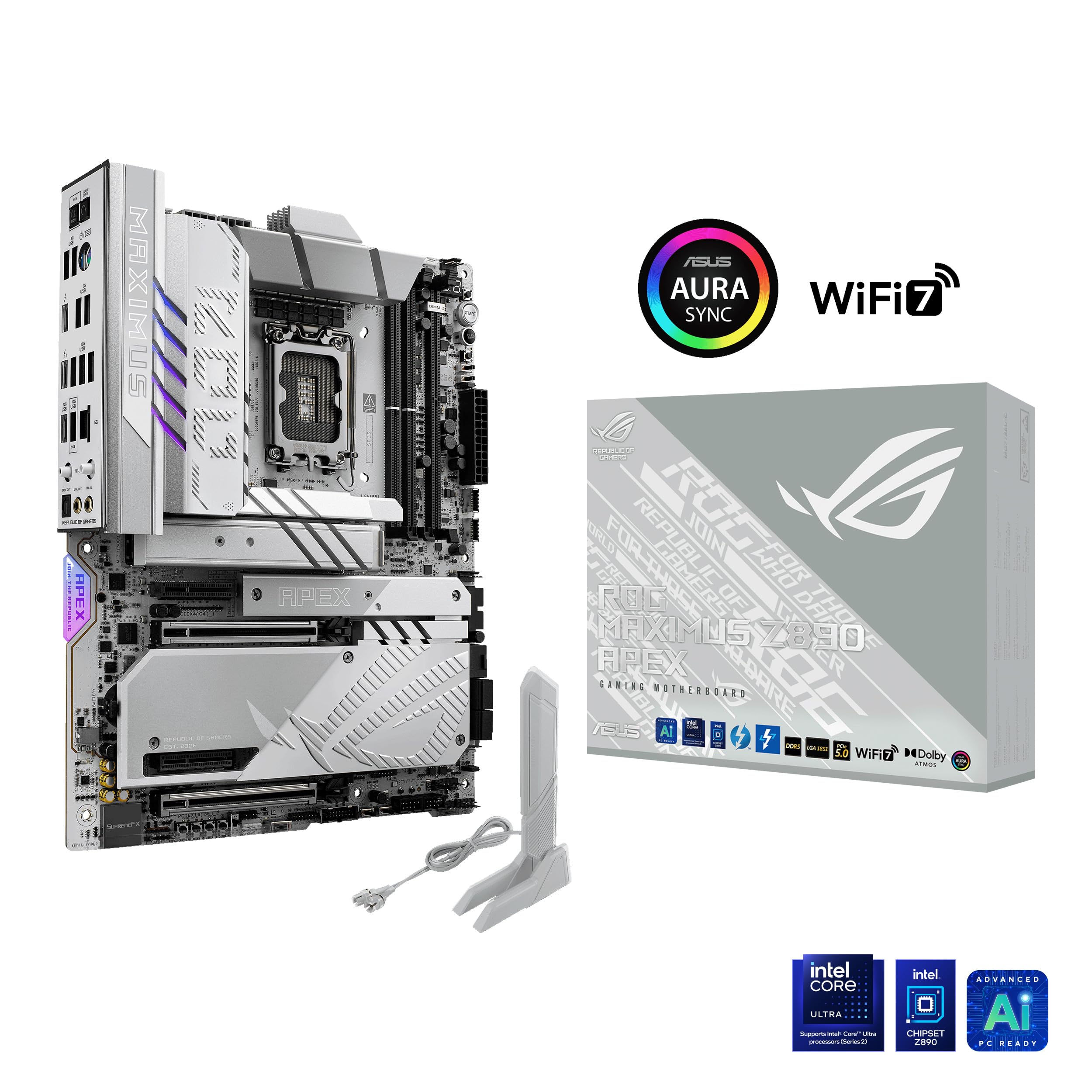 ASUS ROG MAXIMUS Z890 APEX LGA1851 DDR5 ATX MB