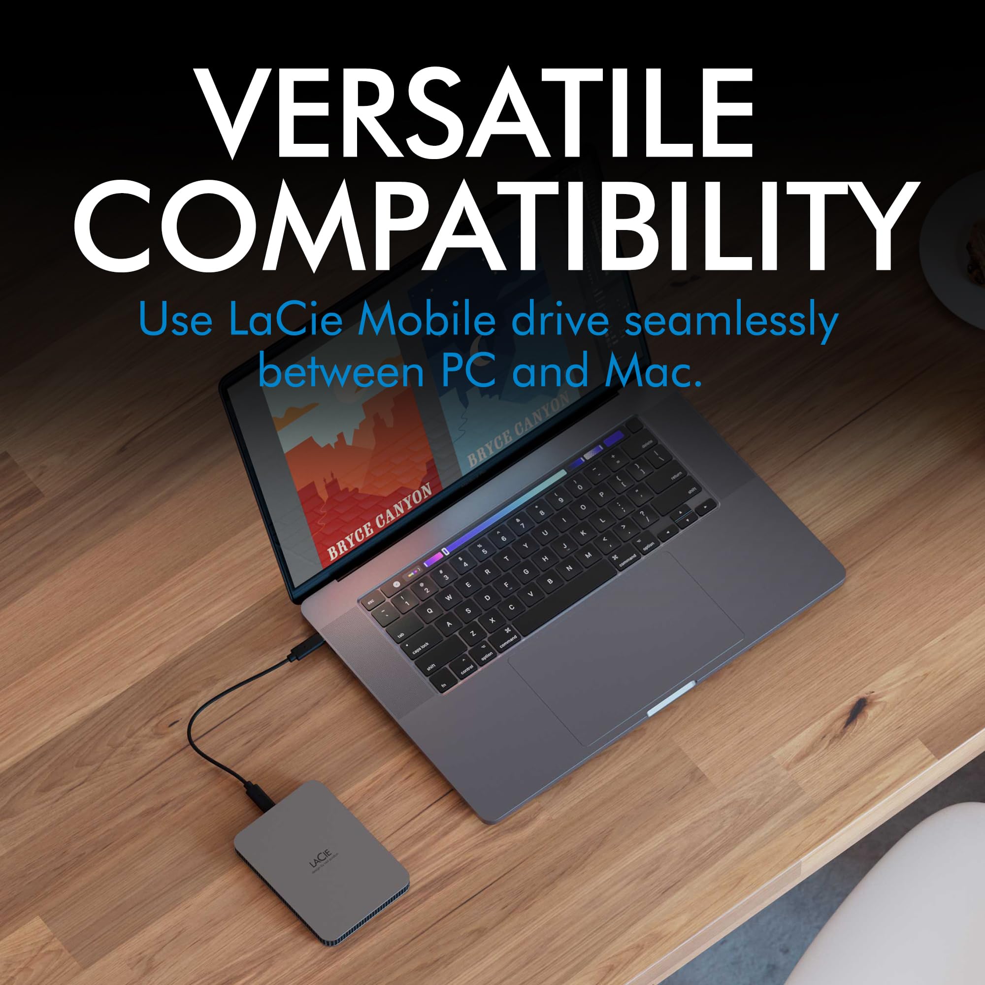 LaCie Mob Drive 2TB USB 3.1 C