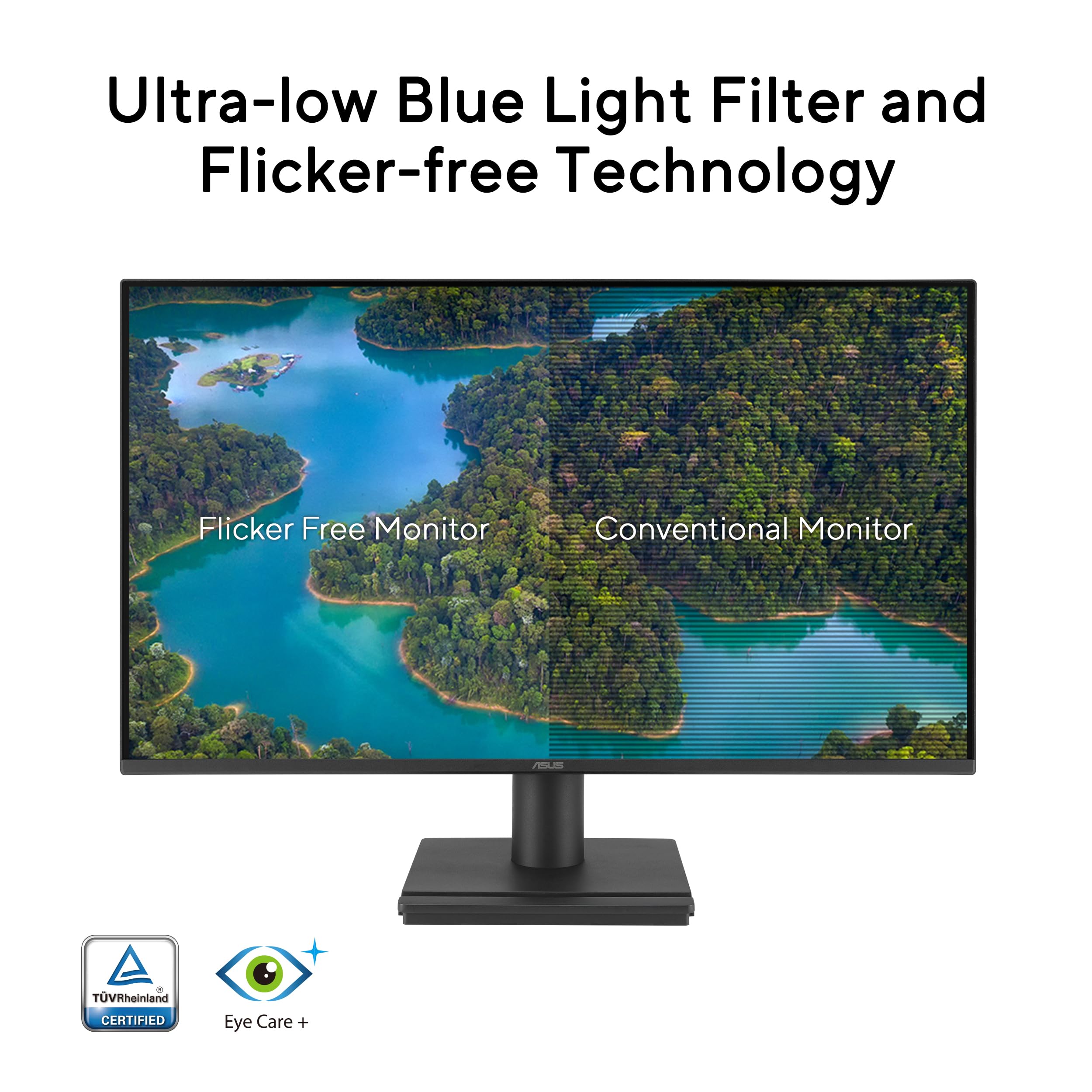 ASUS VA249HG 23.8p IPS WLED FHD 16:9 120Hz 300cd/m2 1ms HDMI D-Sub Black