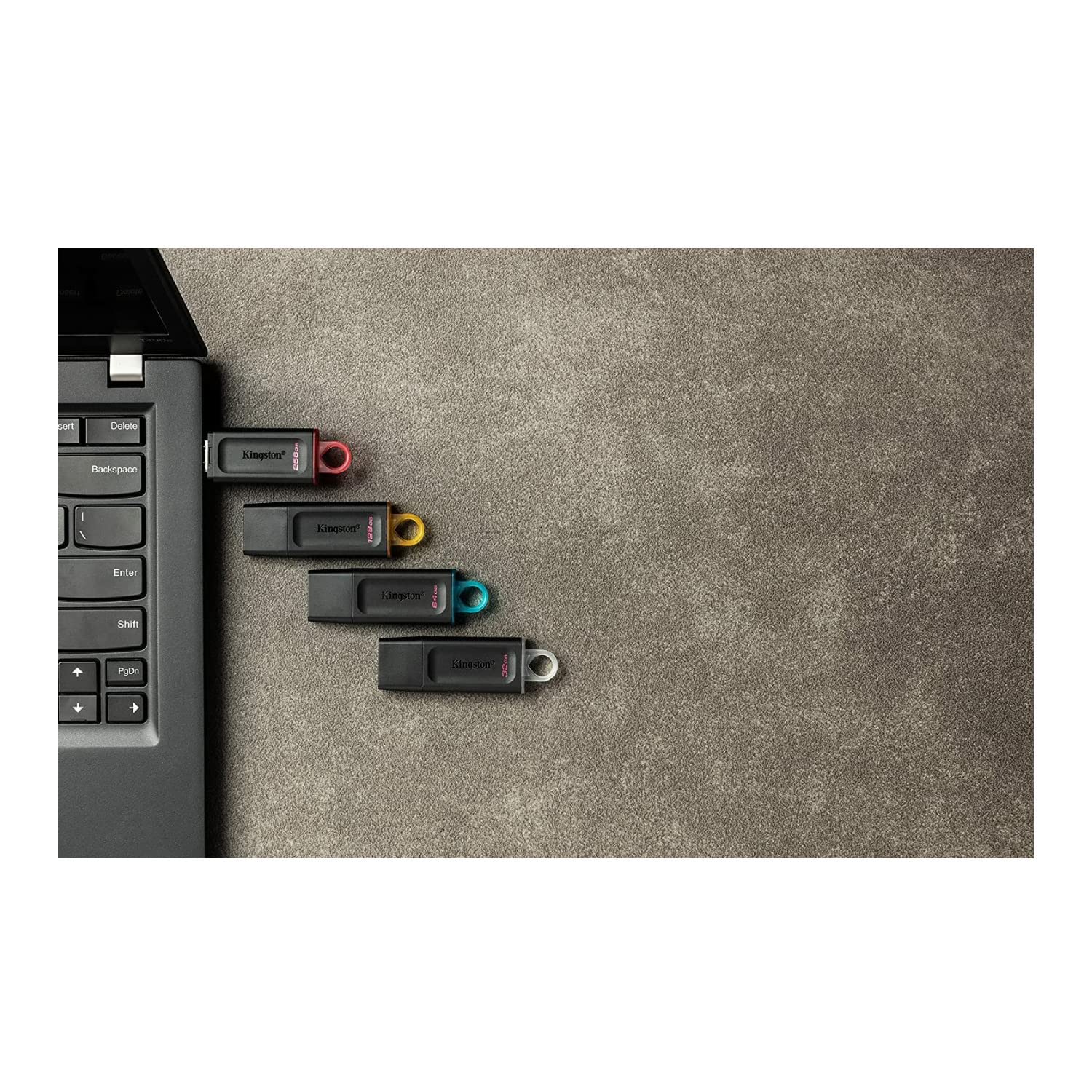 KINGSTON 128Go USB3.2 Gen1 DataTraveler Exodia Black + Yellow