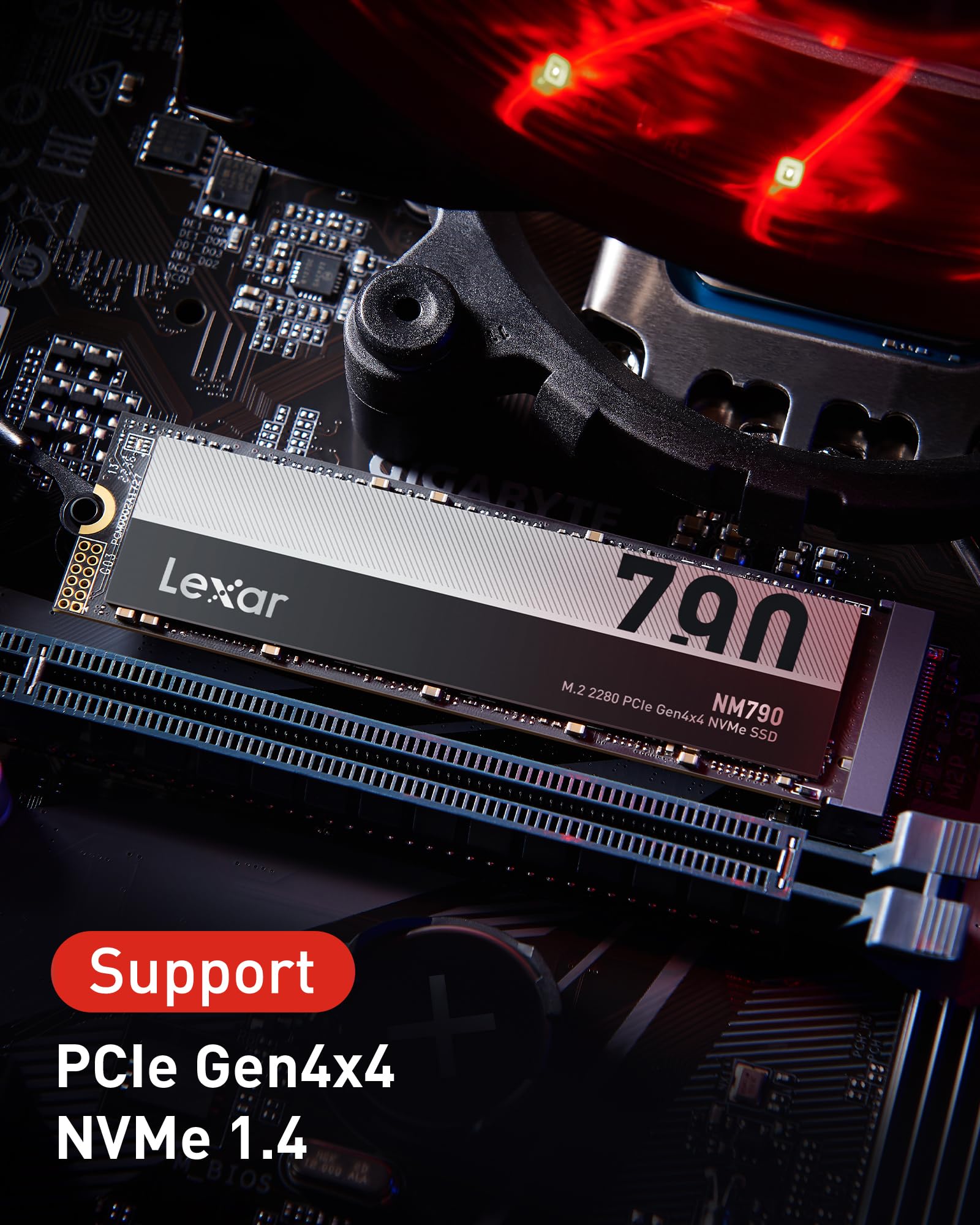 Lexar NM790 2 To M.2 PCI Express 4.0 NVMe SLC