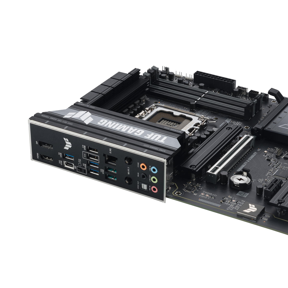 ASUS TUF GAMING B860-PLUS WIFI LGA1851 DDR5 ATX MB DDR5 1xHDMI 1xDP 3xM.2 4xSATA
