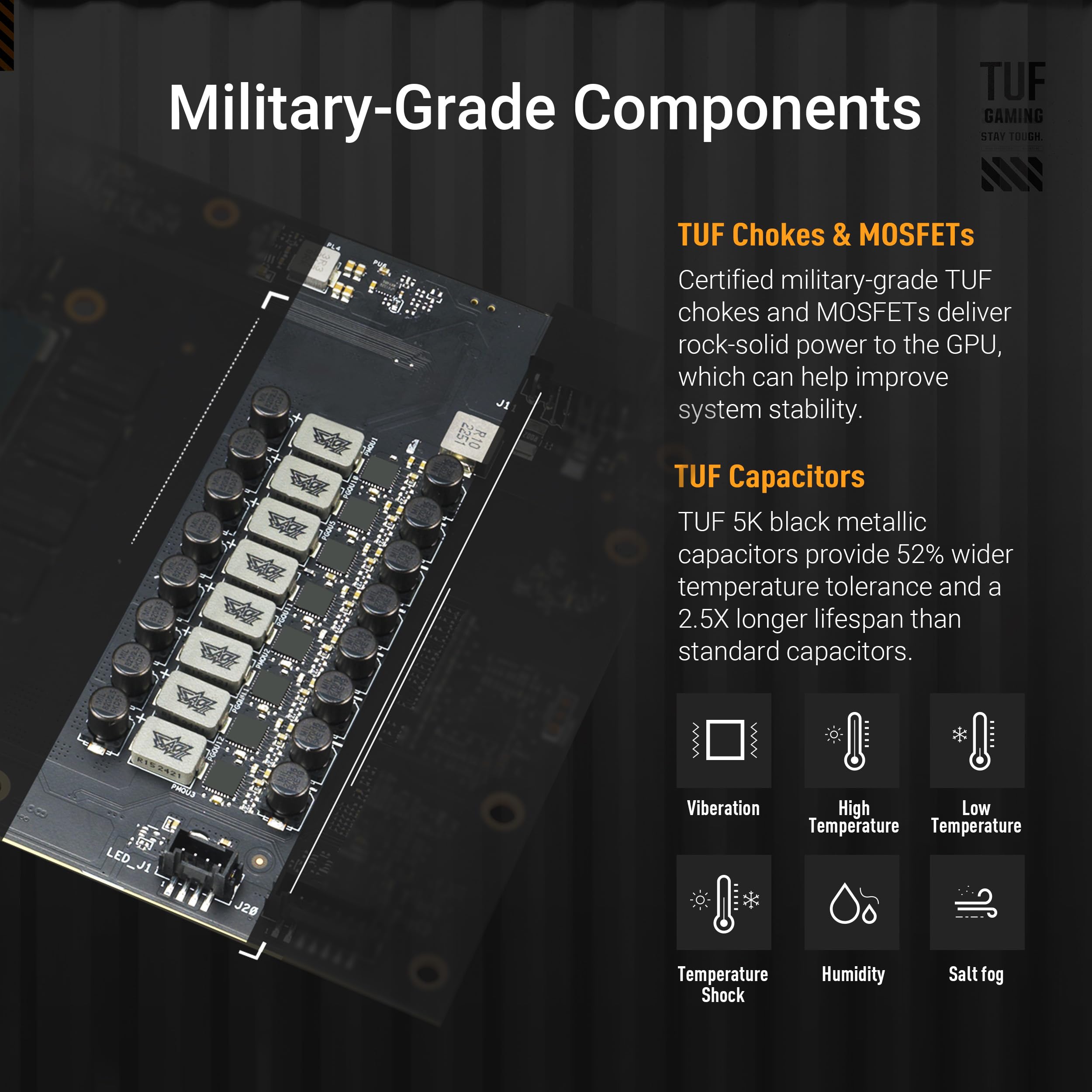 ASUS TUF RTX 5080 O16G GAMING 2xHDMI 3xDP