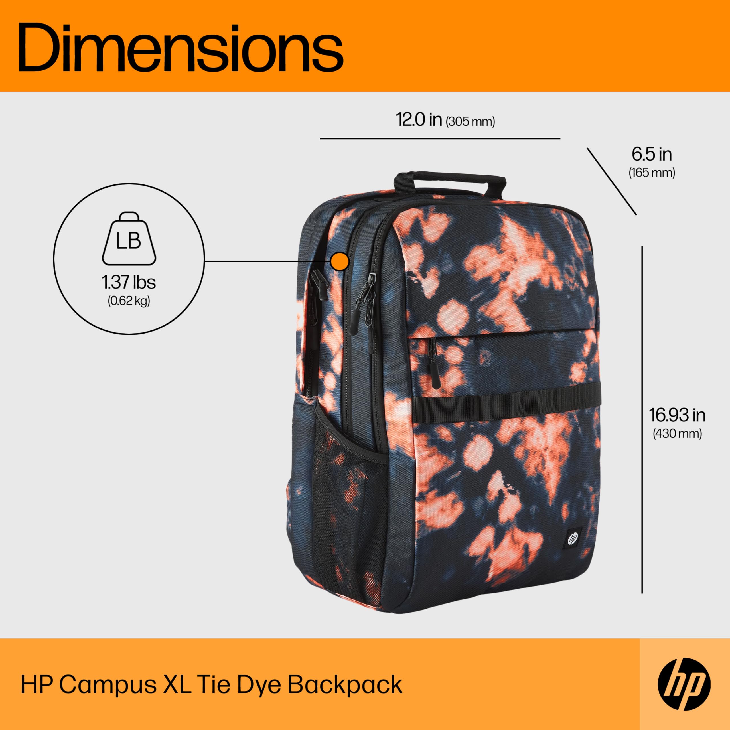 HP Campus XL Tie dye Backpack