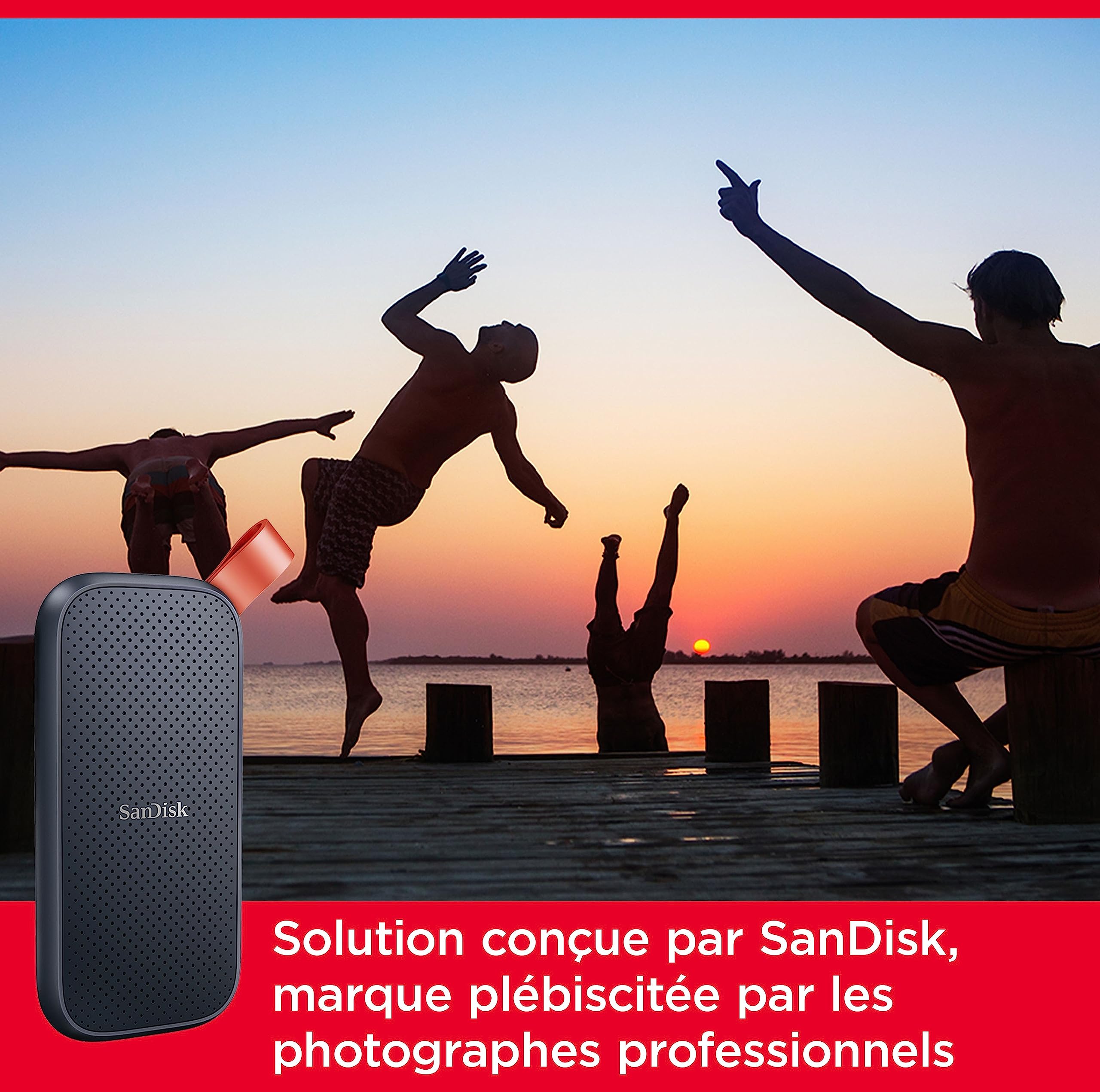 SANDISK Portable SSD 1To USB 3.2 USB-C