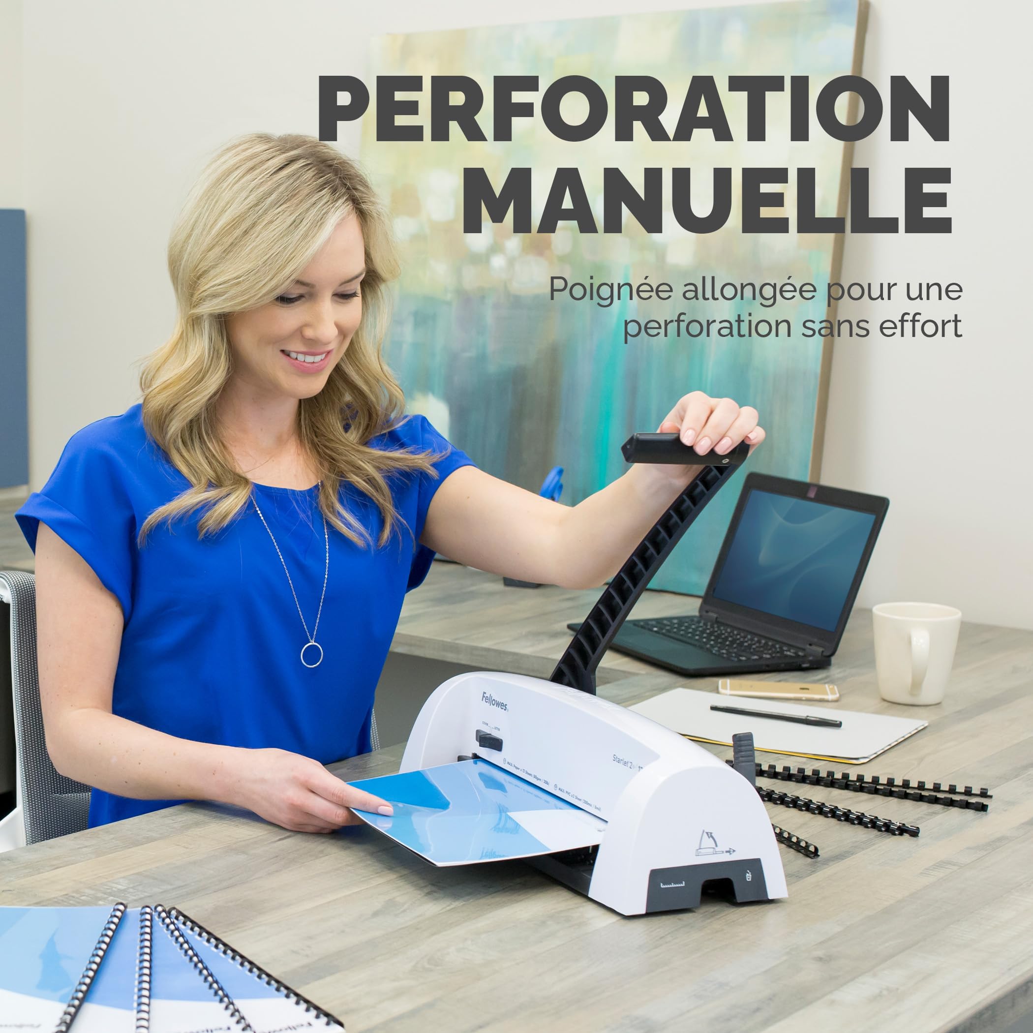 FELLOWES PERFORELIEUR FELLOWES STARLET 2+ A4