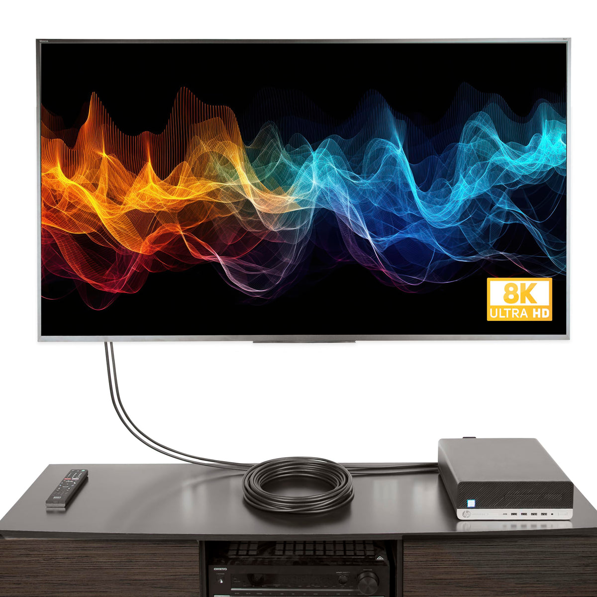 15m Active DisplayPort 1.4 Cable - 4K/8K