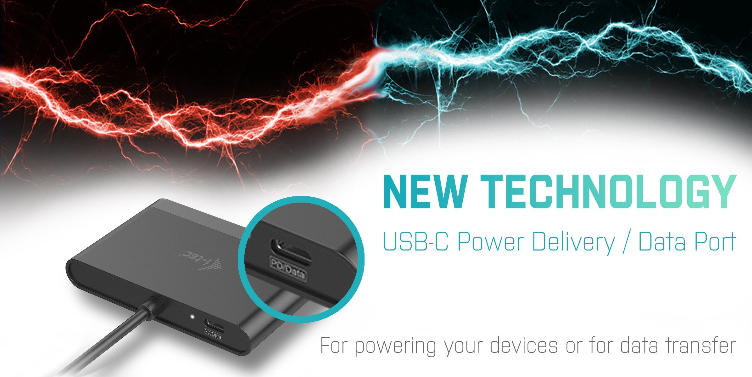 I-TEC USB-C HDMI and USB Adapter with Power Delivery 1xHDMI 4K 2xUSB 3.0 Port 1xUSB-C Power Delivery/Dataport compatible with TB3
