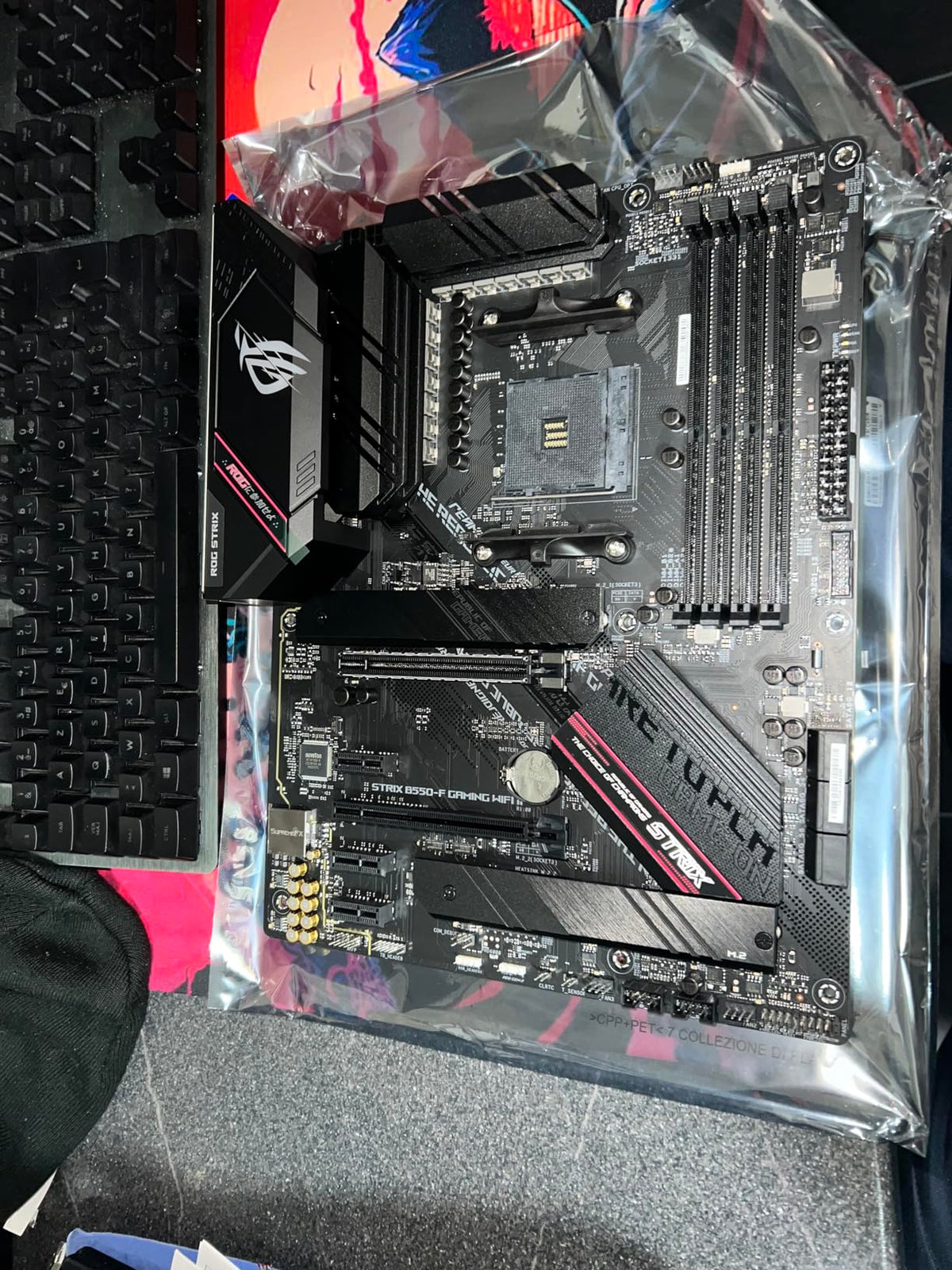 ASUS ROG STRIX B550-F GAMING WIFI II AM4 Socket 4x4DDR 1xHDMI 1xDP 2xM.2