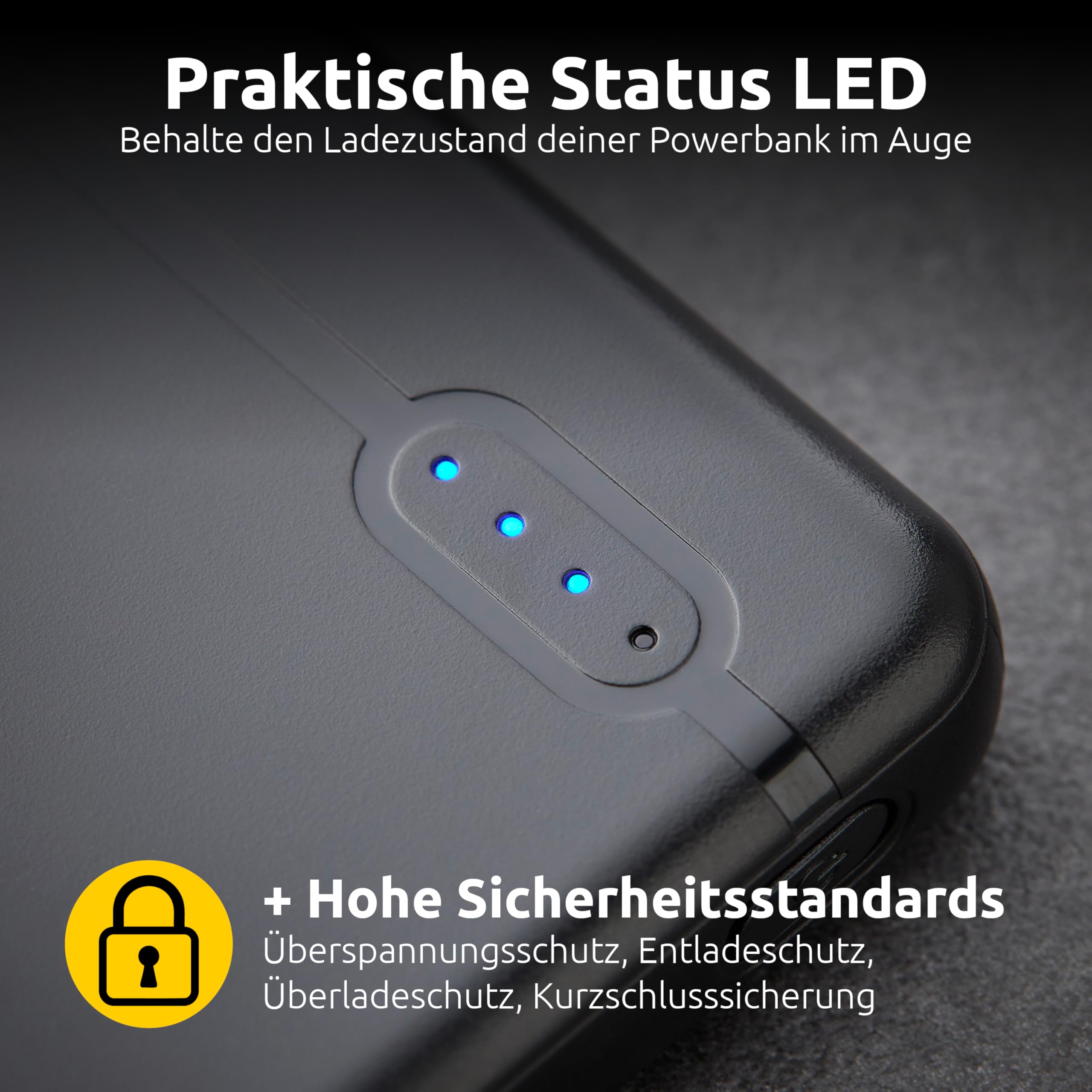 INTENSO PowerBank XS5000 USB / Type-C -5000 mAh noir