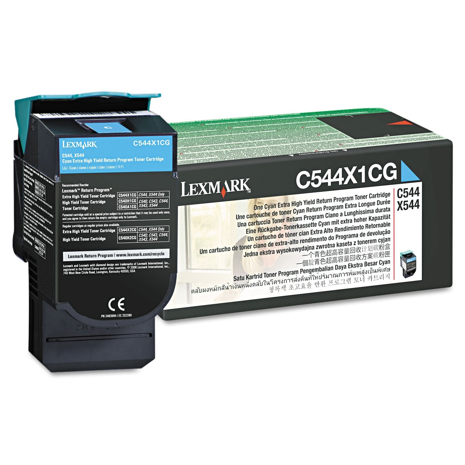 Toner f C544/X544 CY RP