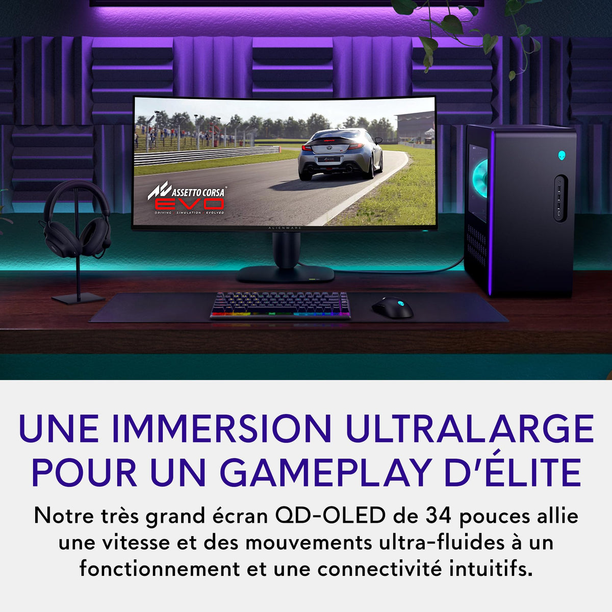 Alienware 34" AW3425DW Curved-240Hz-Mon