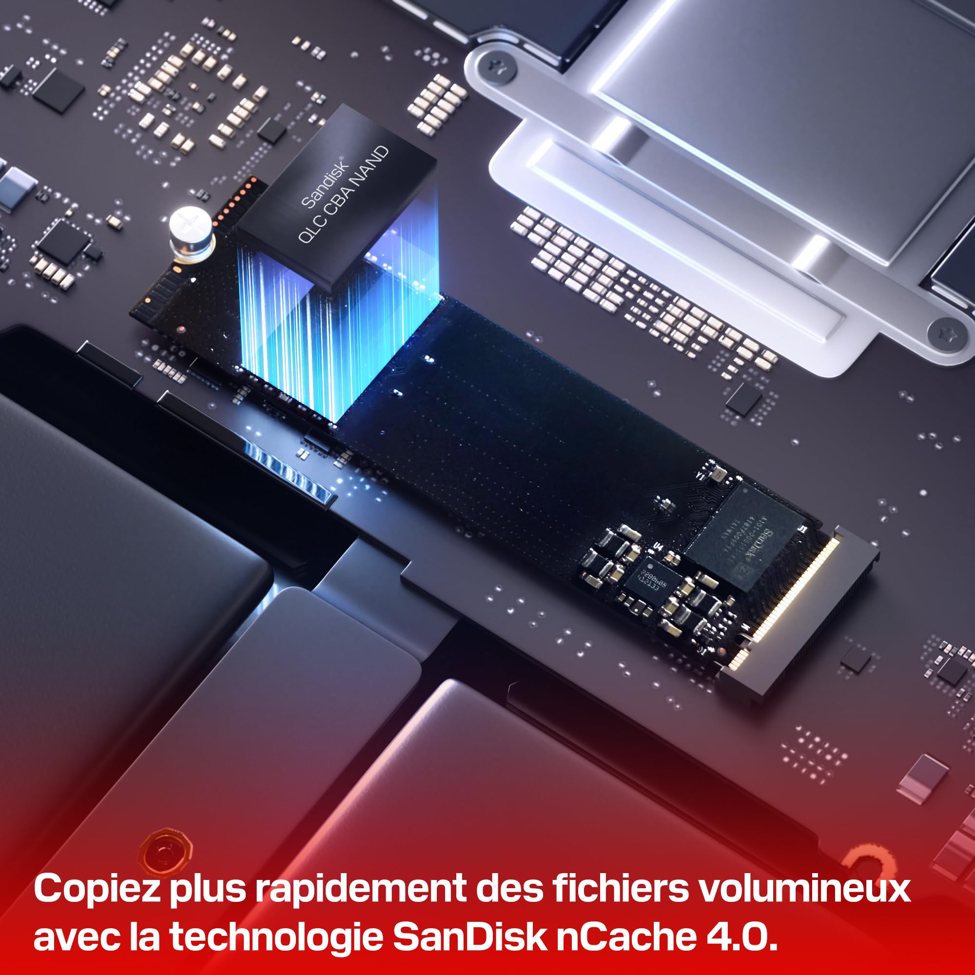 WD Disque SSD Blue SN5100 NVMe 1To POWERED BY SANDISK