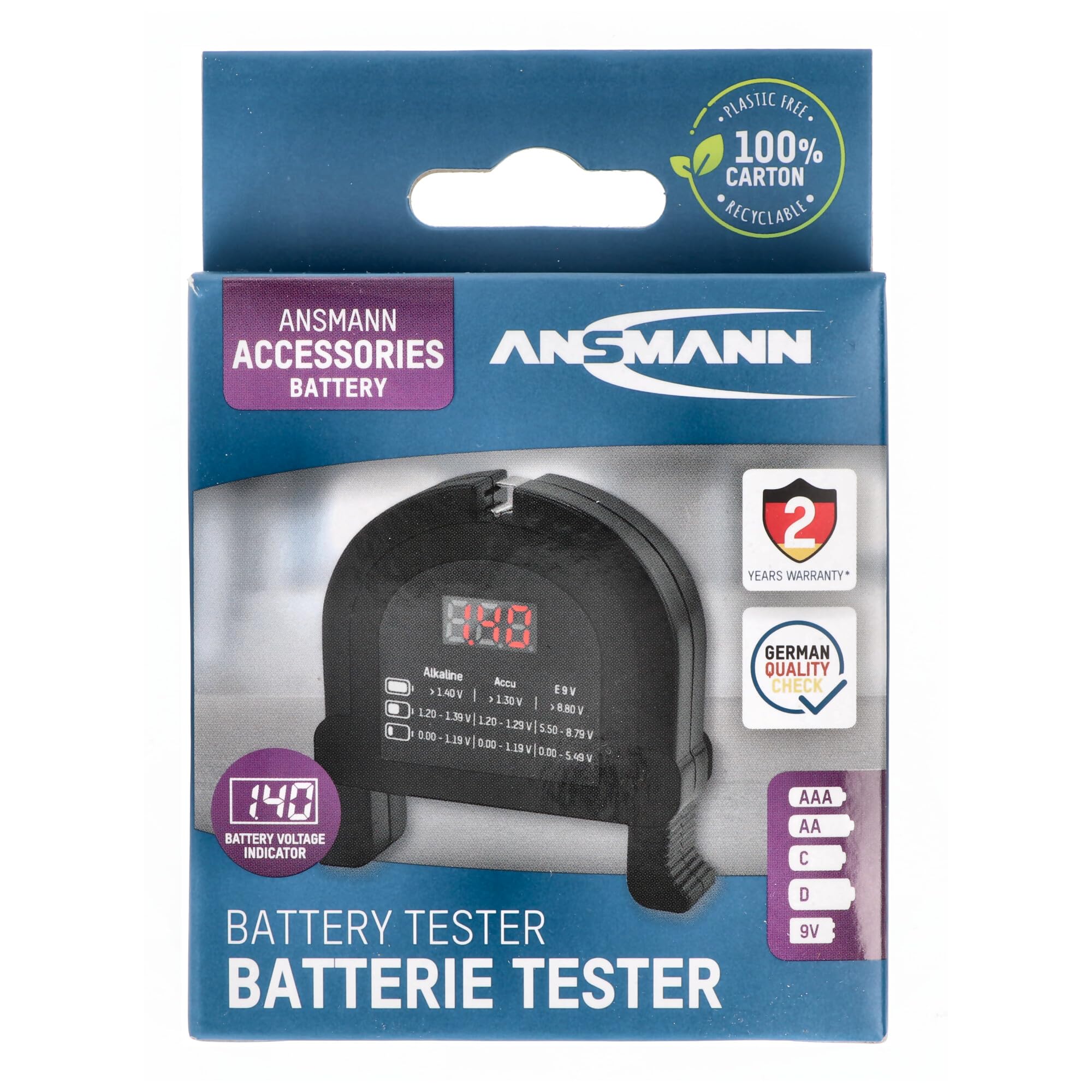 ANSMANN Testeur de piles