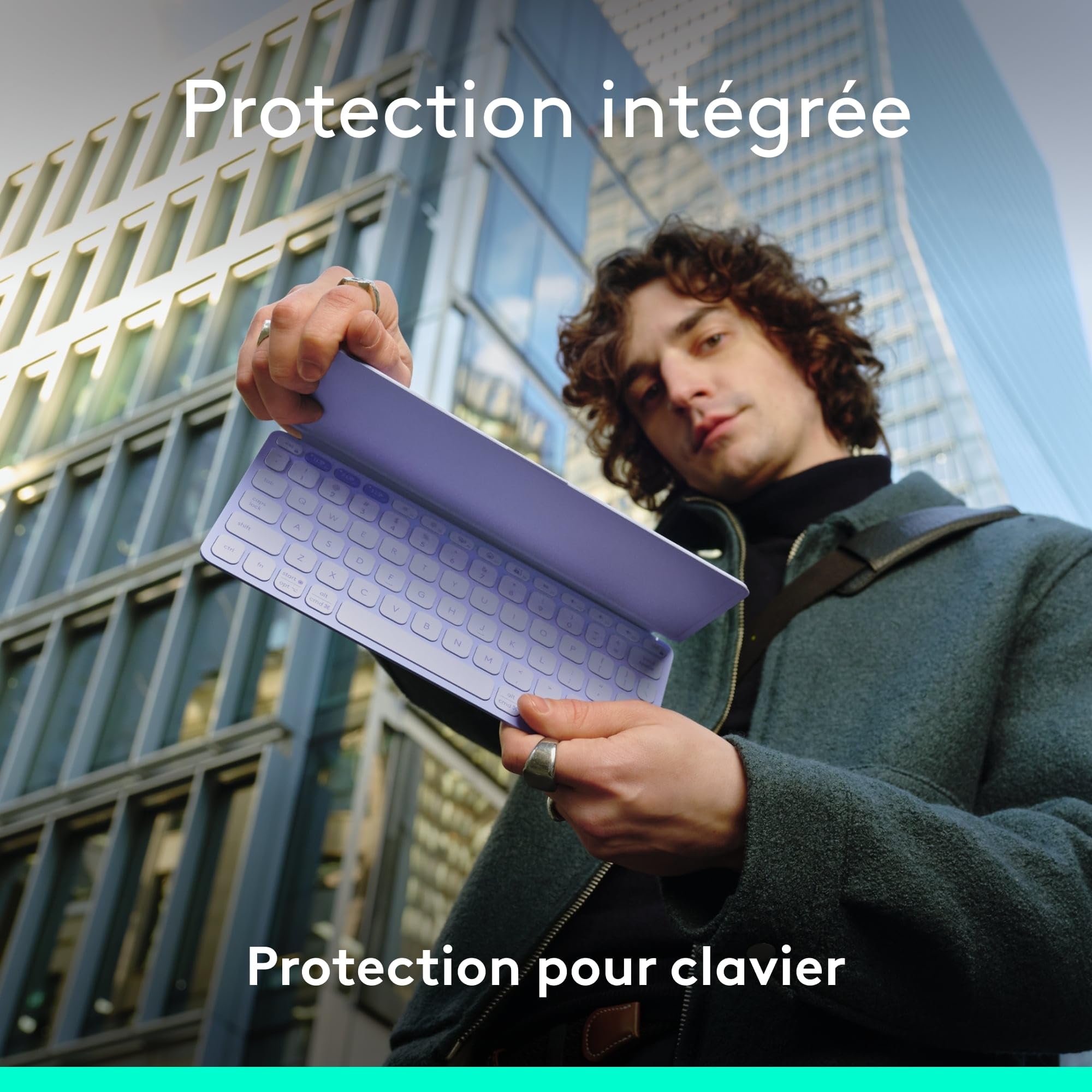 LOGITECH Keys-To-Go 2 - Lilac - WESTMID-511 (FR)