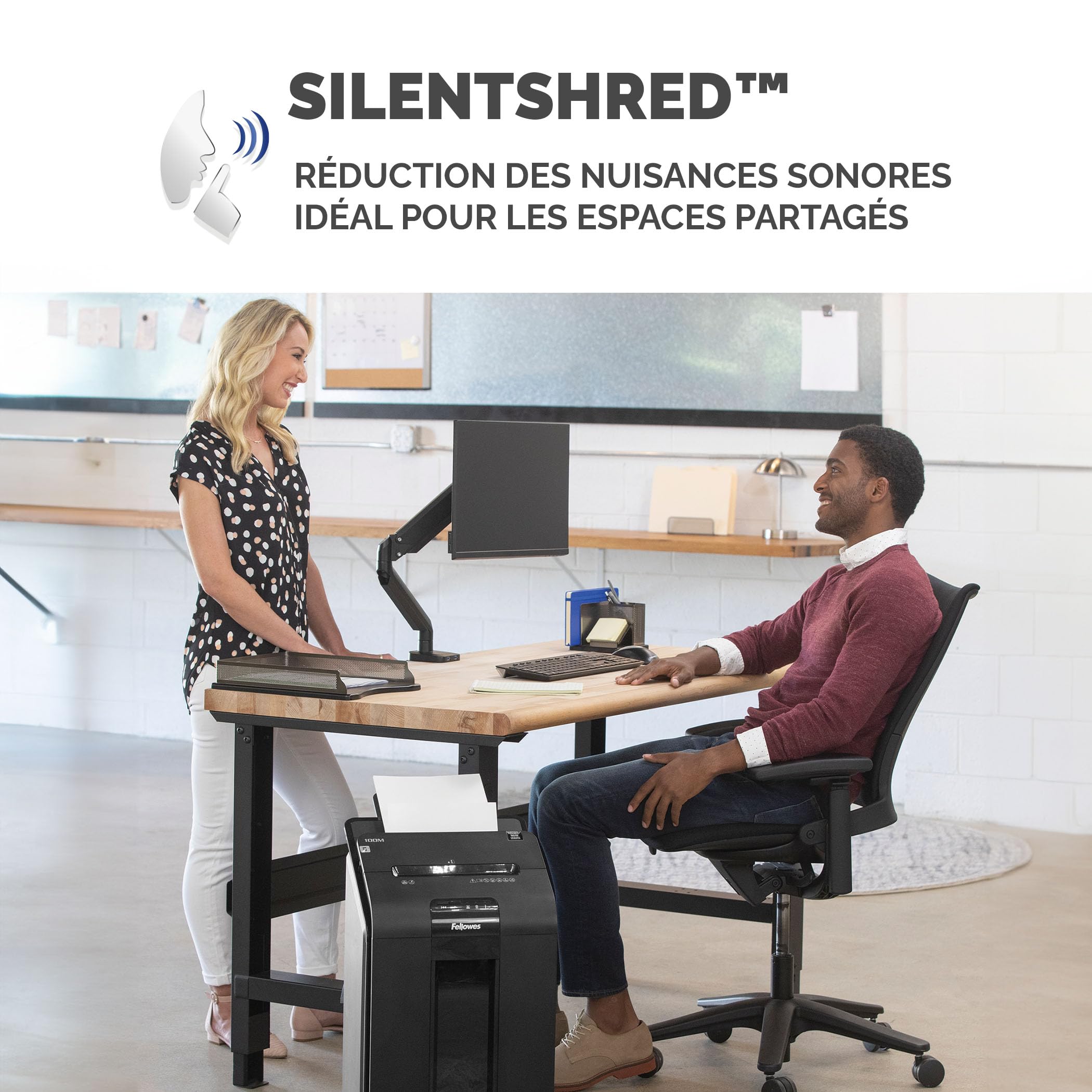 FELLOWES Destructeur automatique Haute confidentialité 100M