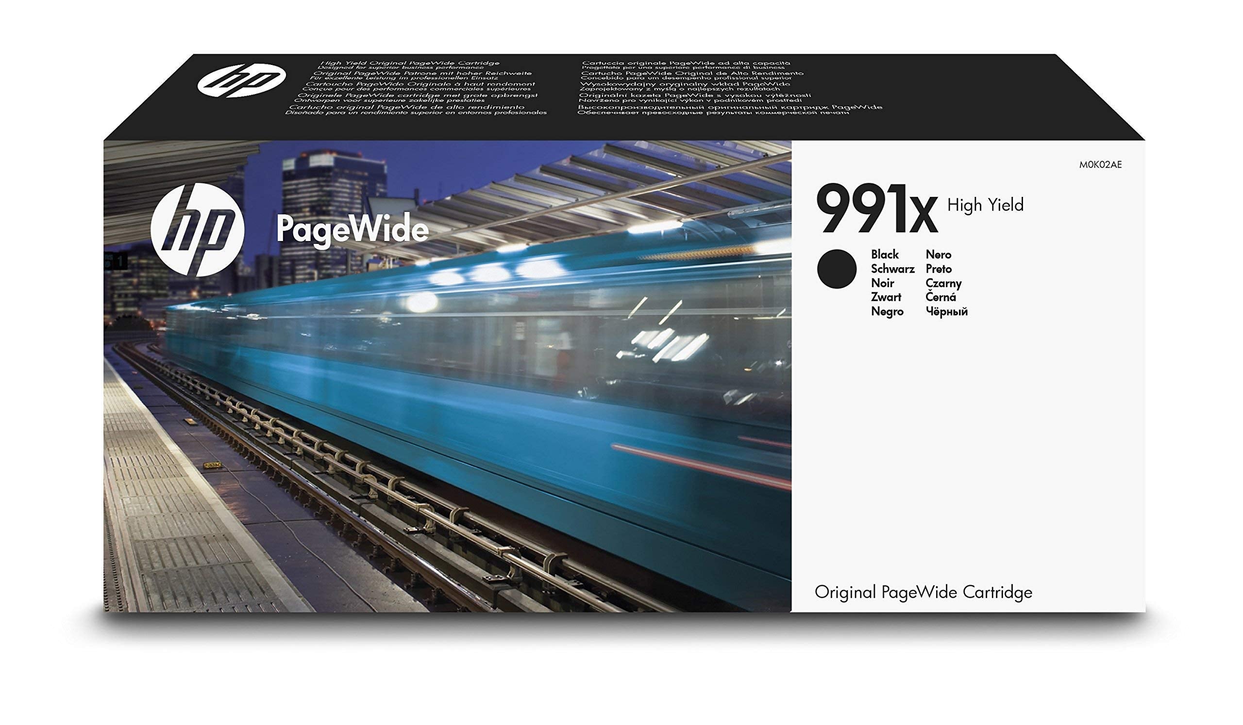 HP original PageWide 991X original Ink cartridge M0K02AE Black