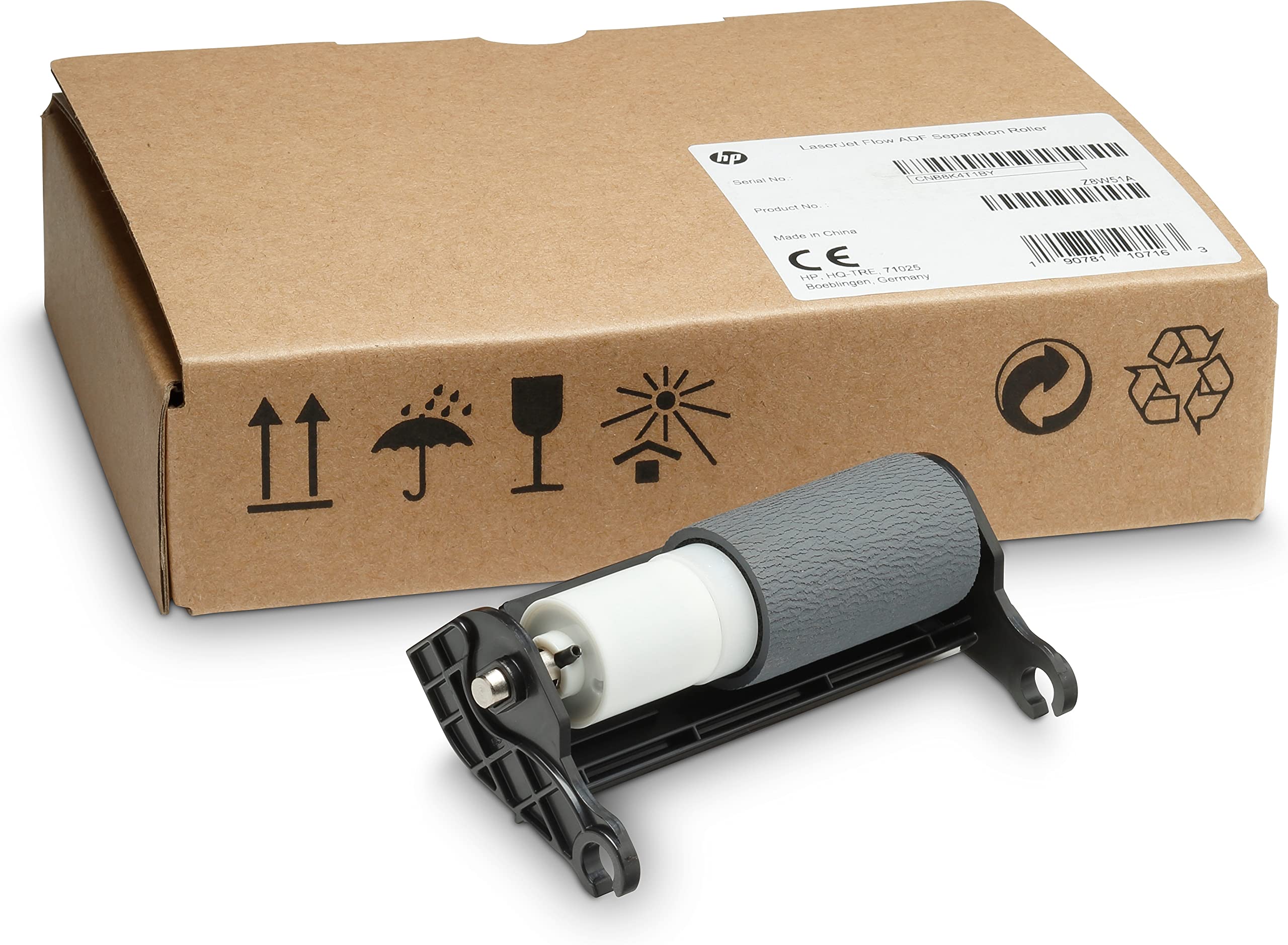 HP LaserJet Flow ADF Separation Roller - JRTD Rendement 200.000 Pages pour HP Color LaserJet Managed MFP E77822 E77825 E77830