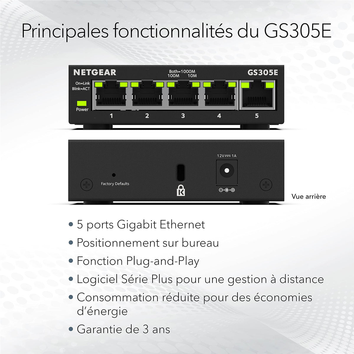 5-PORT Gigabit Ethernet Switch