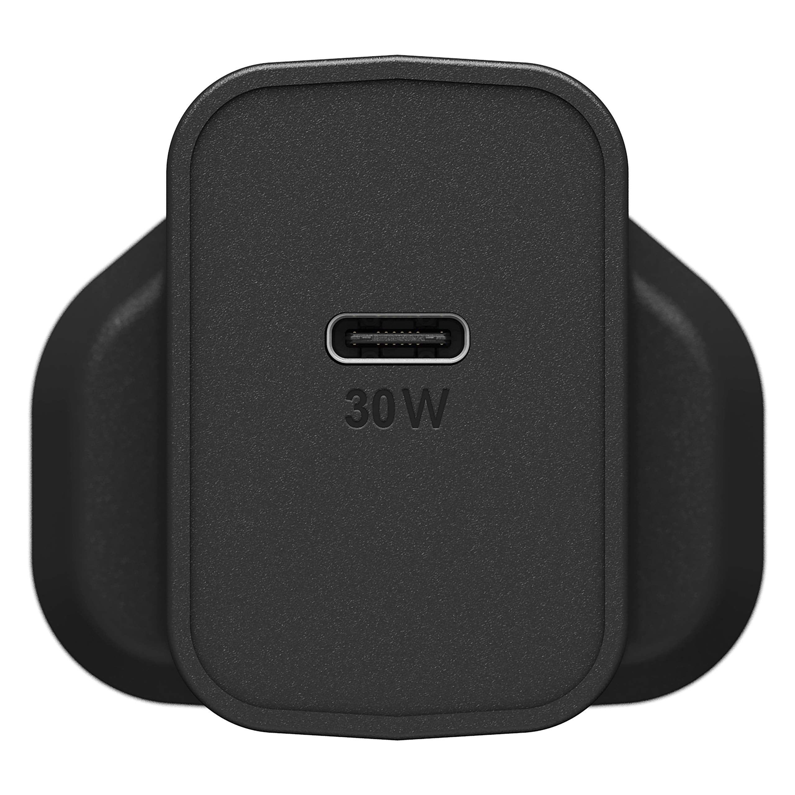 UK Plug 30W GaN - 1XUSB-C 30WUSB-PD BLK