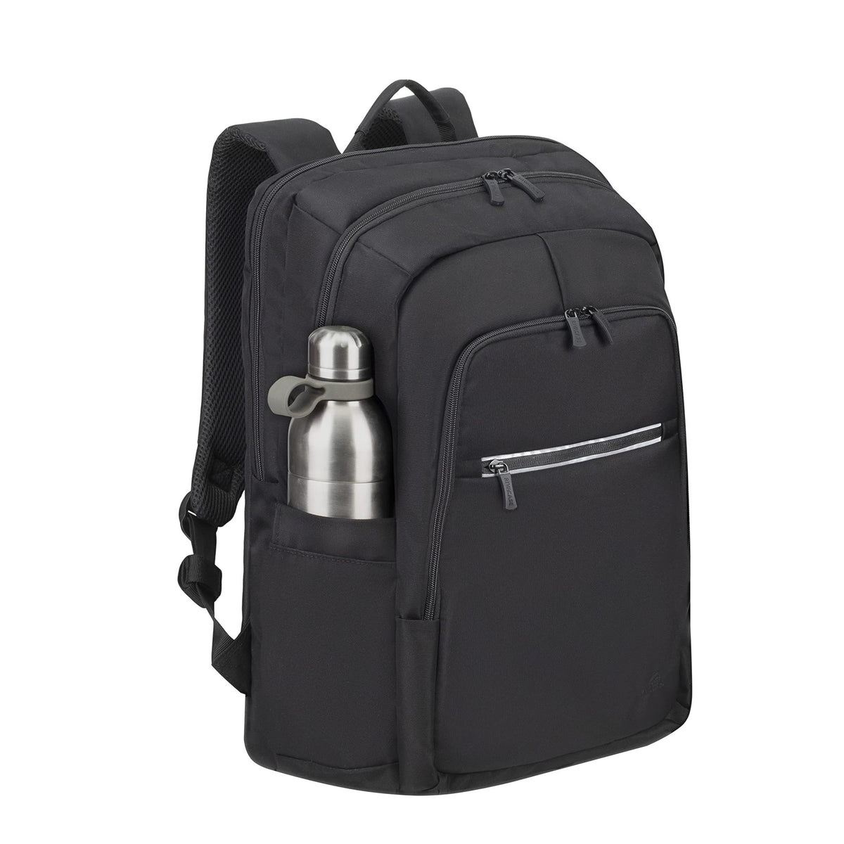 Sac à dos 17,3" Bande réfléchissante Polyester ECO noir dépe