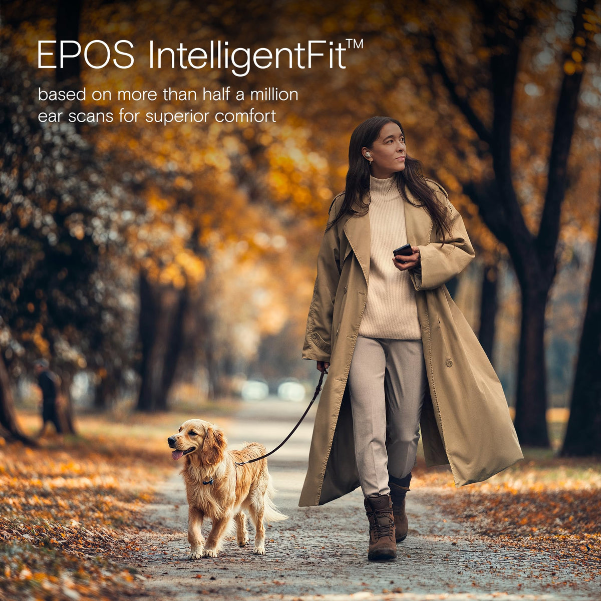 EPOS ADAPT E1 Headset Nordic White