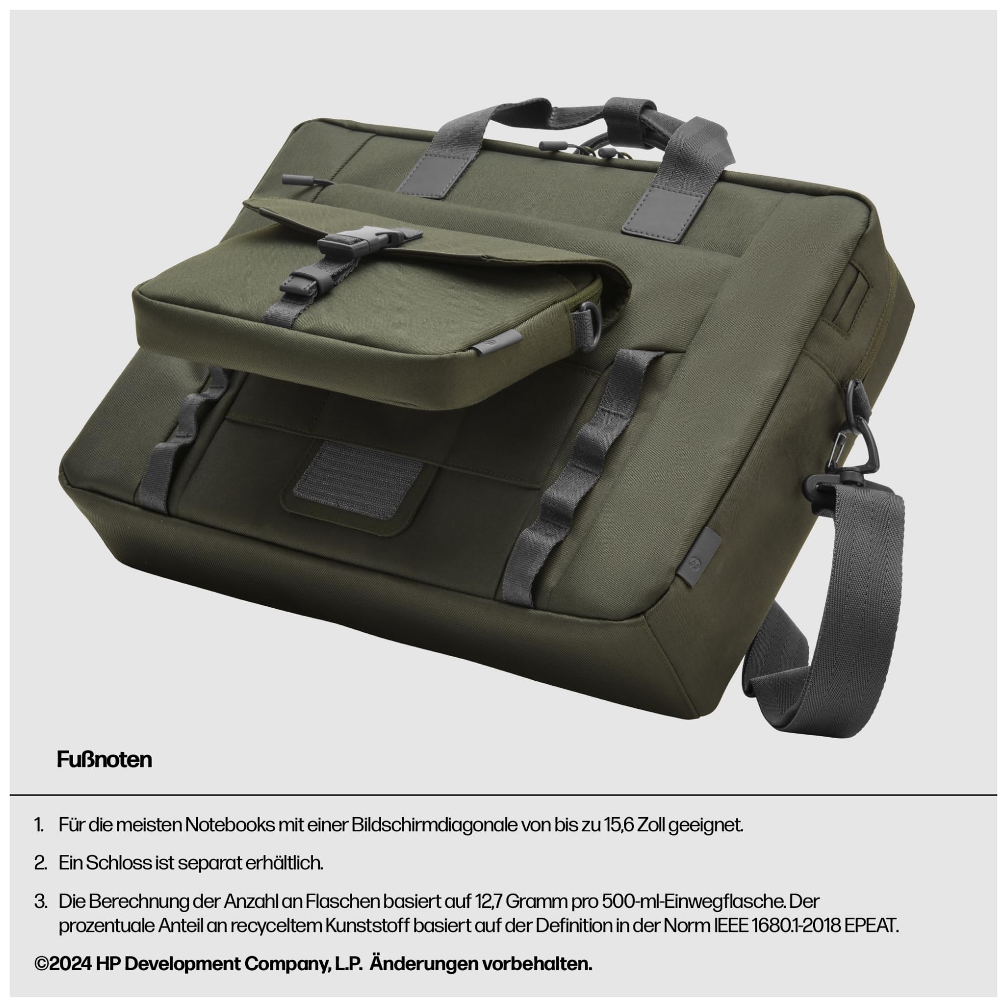 HP 15.6p Modular Laptop Bag