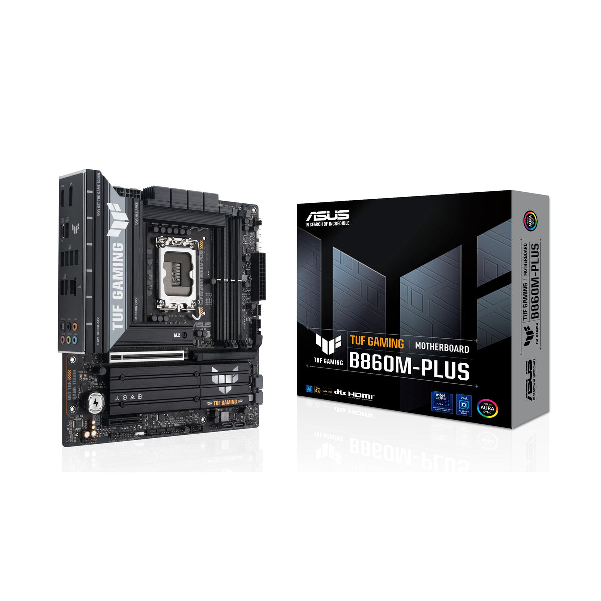 ASUS TUF GAMING B860M-PLUS LGA1851 DDR5 micro ATX MB 1xHDMI 1xDP 3xM.2 4xSATA