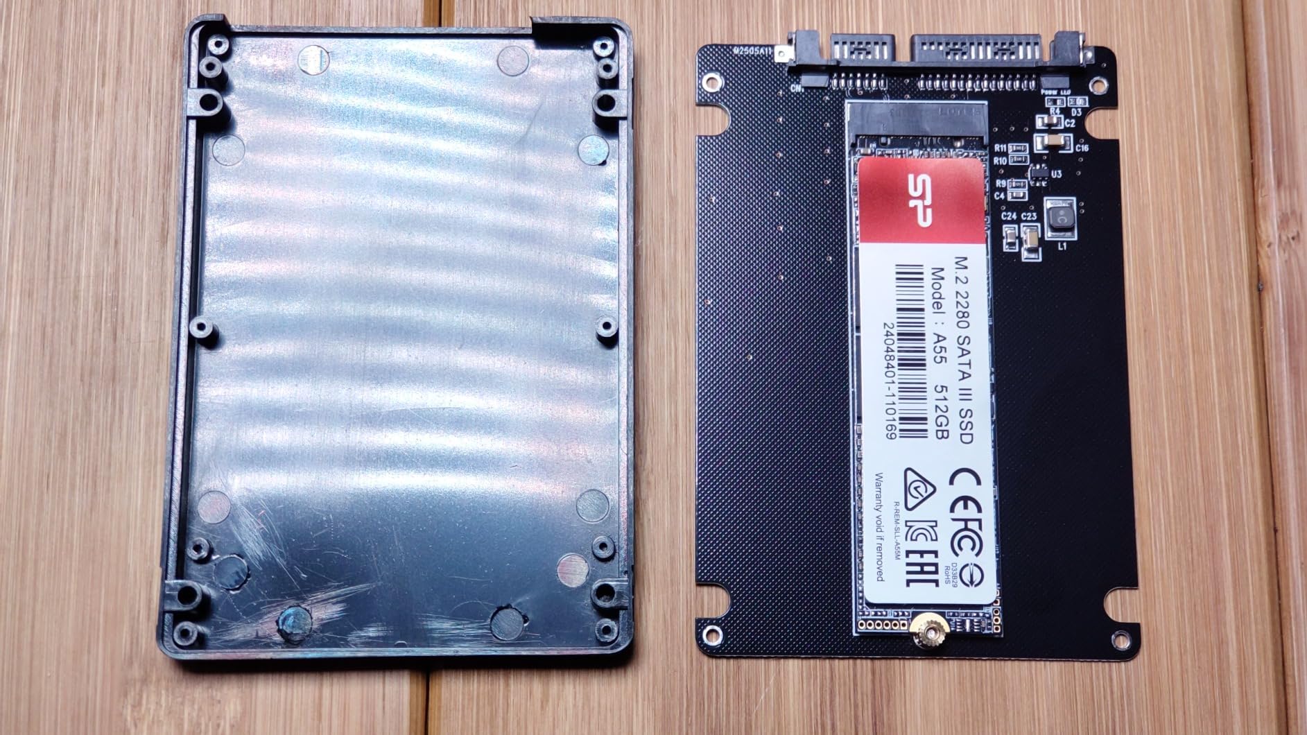 SILICON POWER SSD A55 512Go M.2 SATA 560/530 Mo/s