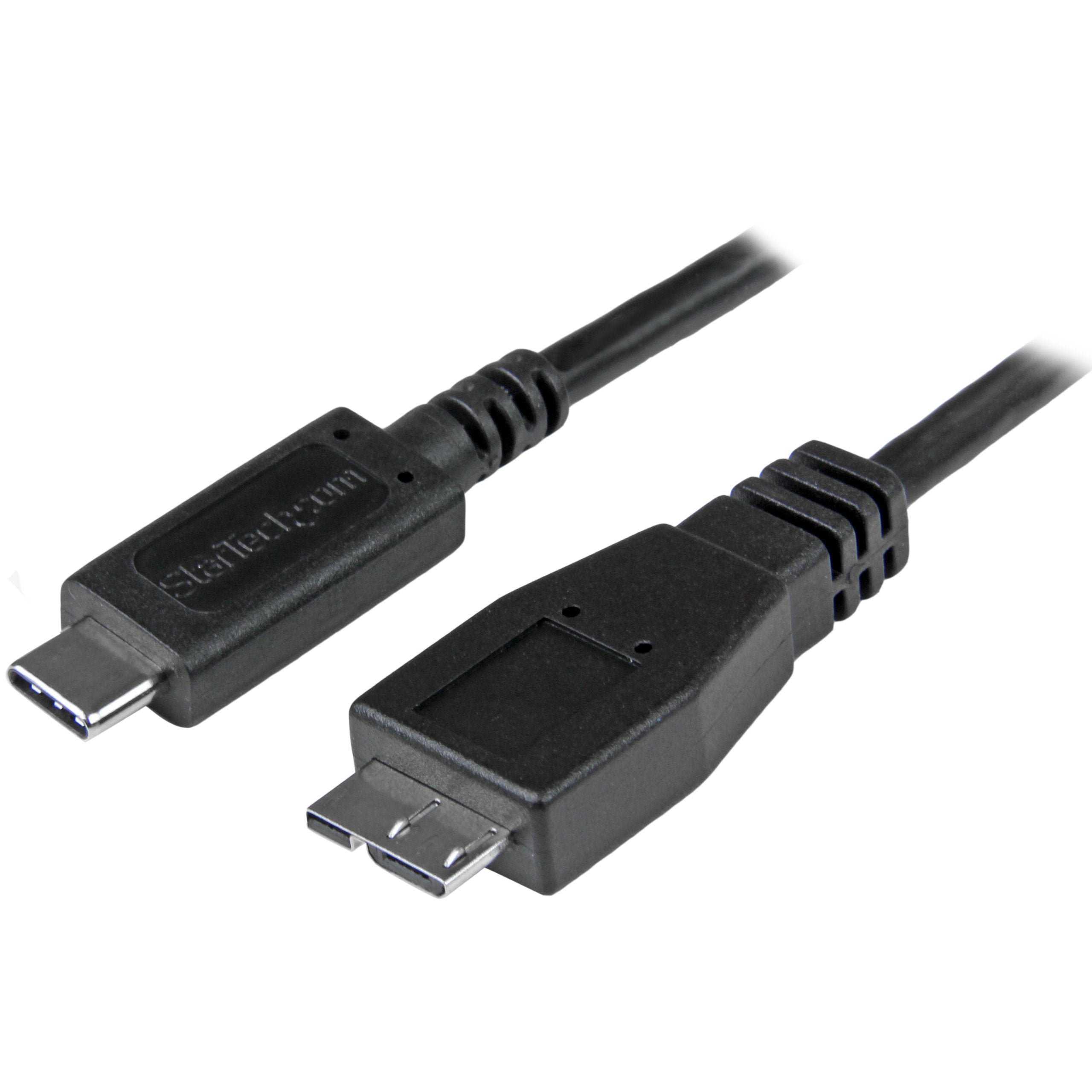 USB C to Micro USB Cable 0.5m USB 3.1