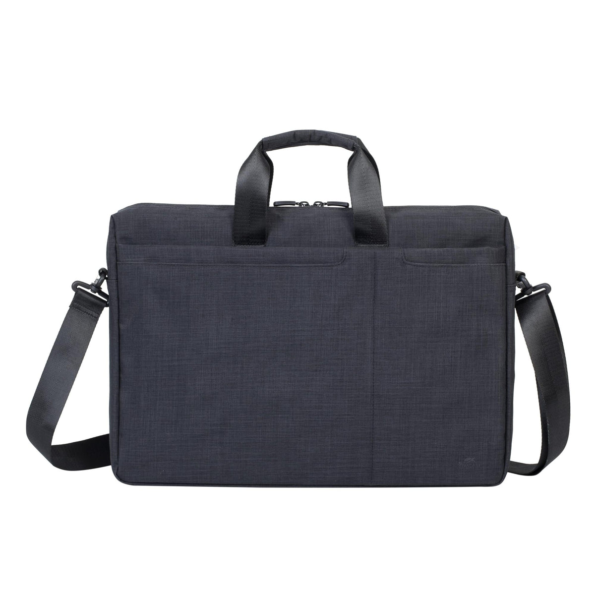 Sacoche business 5 poches 17.3", Polyester ECO  noir chambré