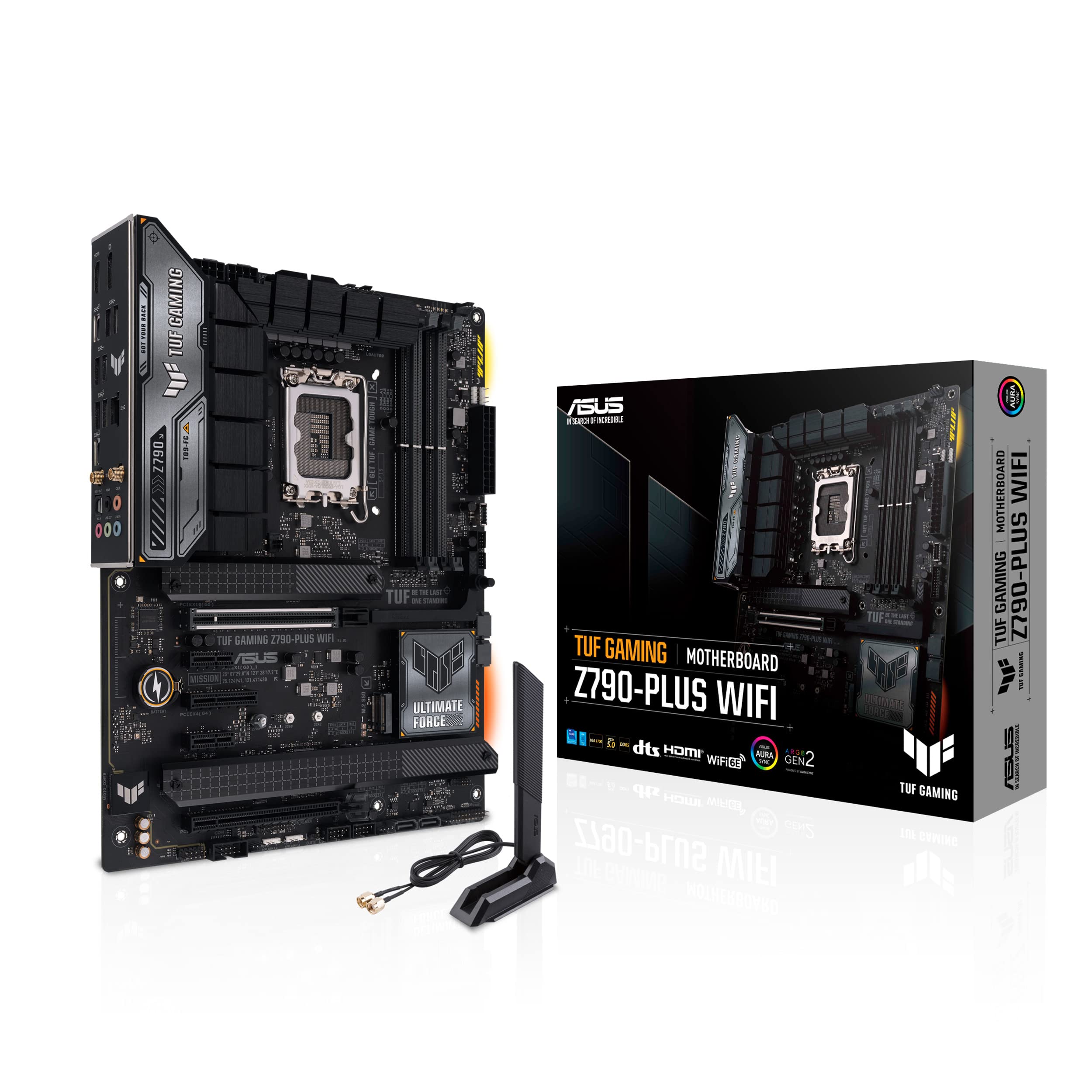 ASUS TUF GAMING Z790-PLUS WIFI LGA 1700 4DDR5 ATX 4xSATA MB 1xHDMI 1xDP 4xM.2